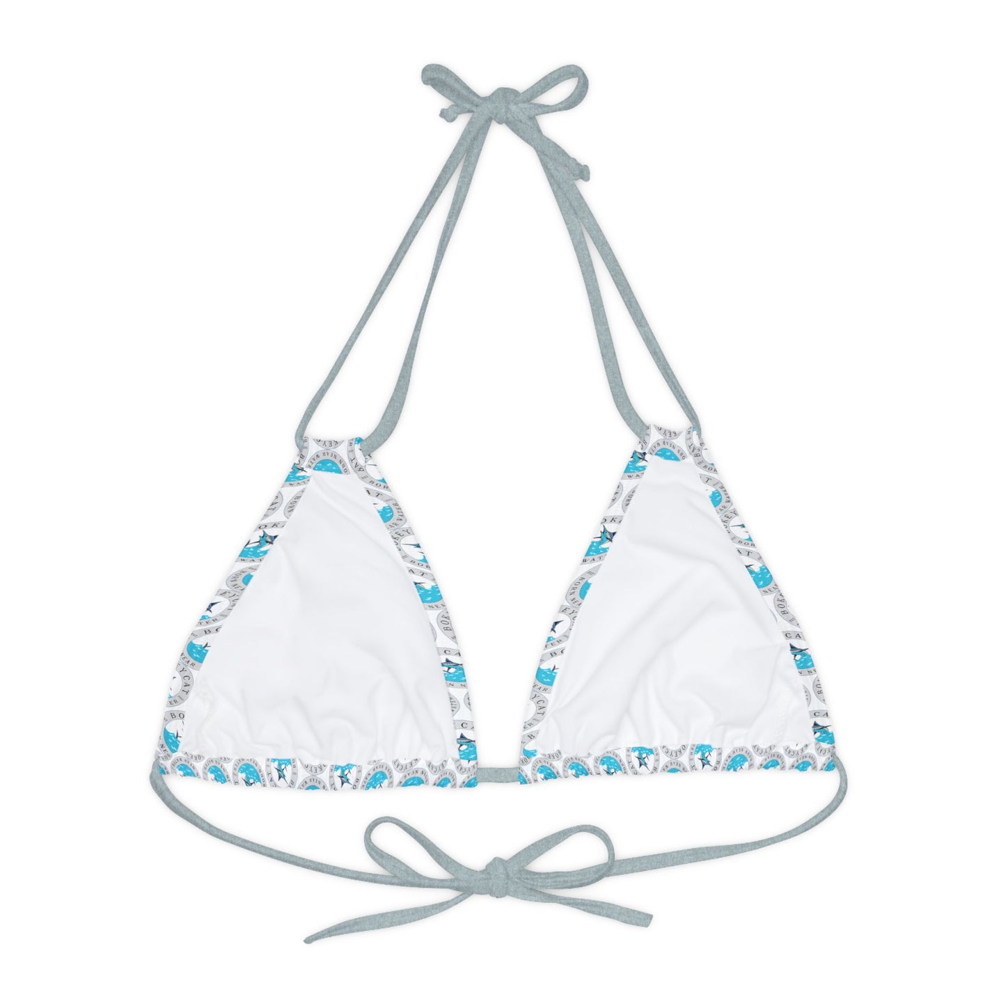 BokeyCat Bokini. strappy triangle bikini top