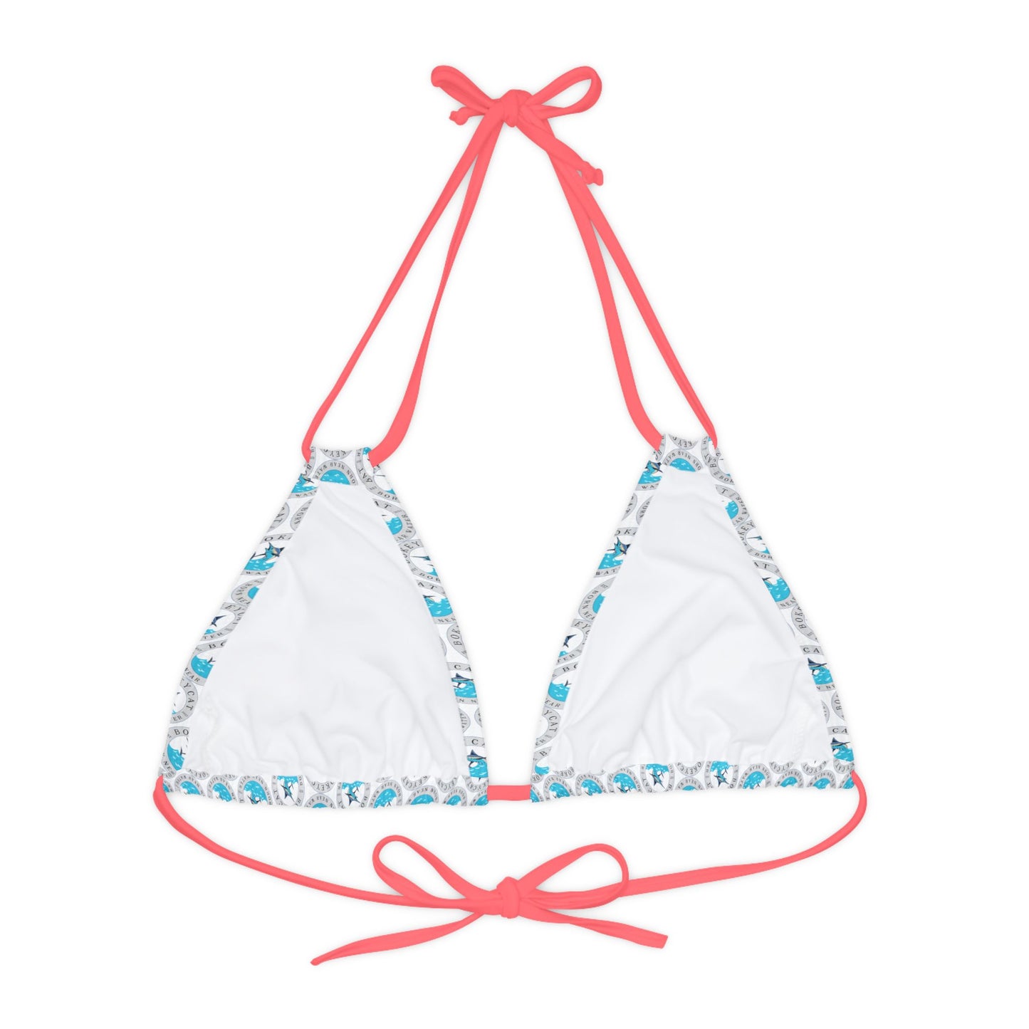 BokeyCat Bokini. strappy triangle bikini top