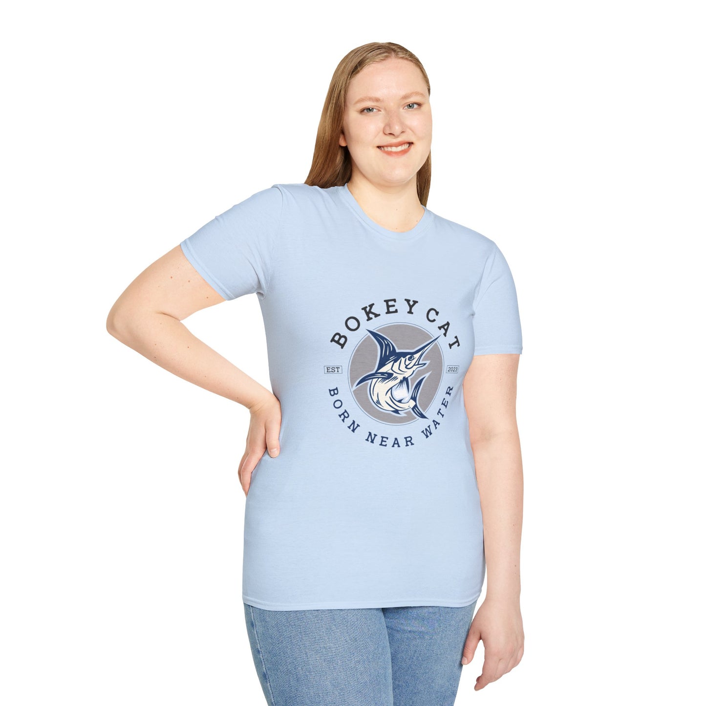 BokeyCat Unisex Softstyle T-Shirt.