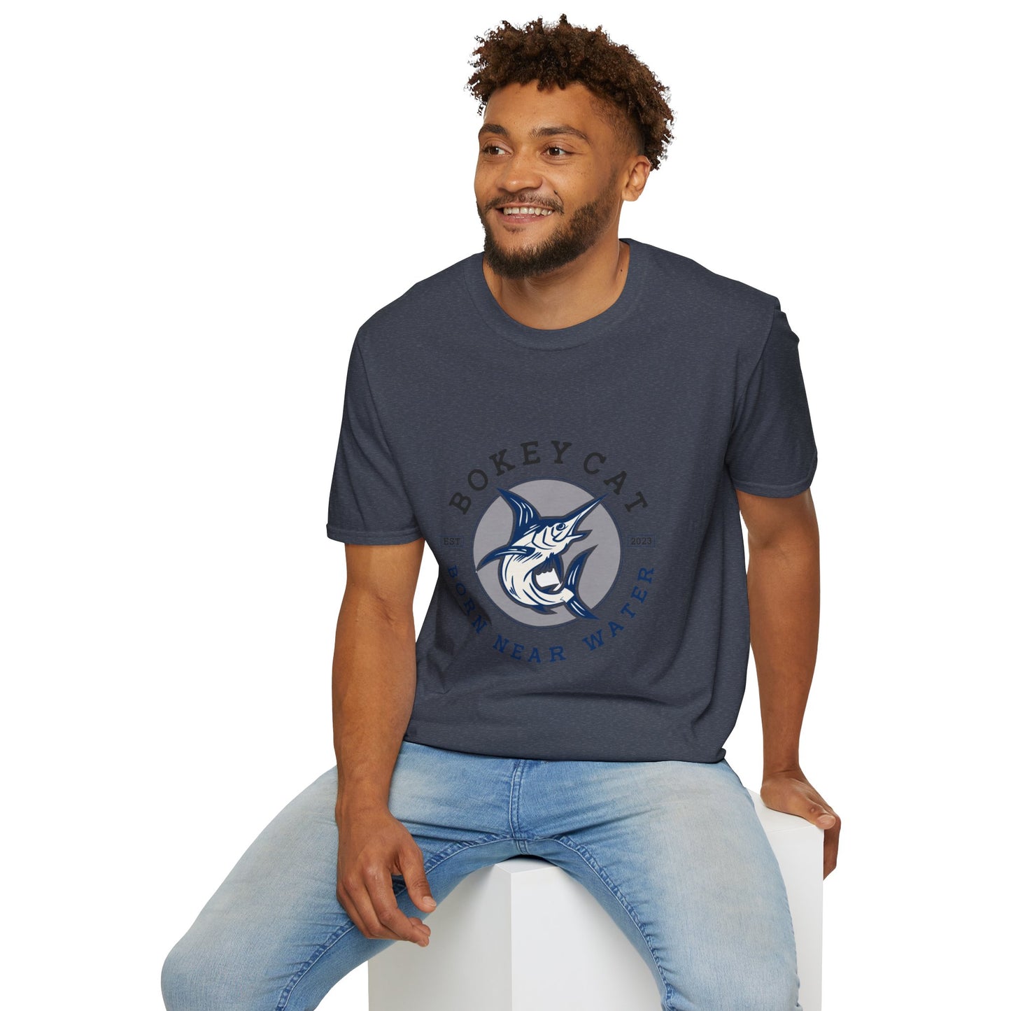 BokeyCat Unisex Softstyle T-Shirt.