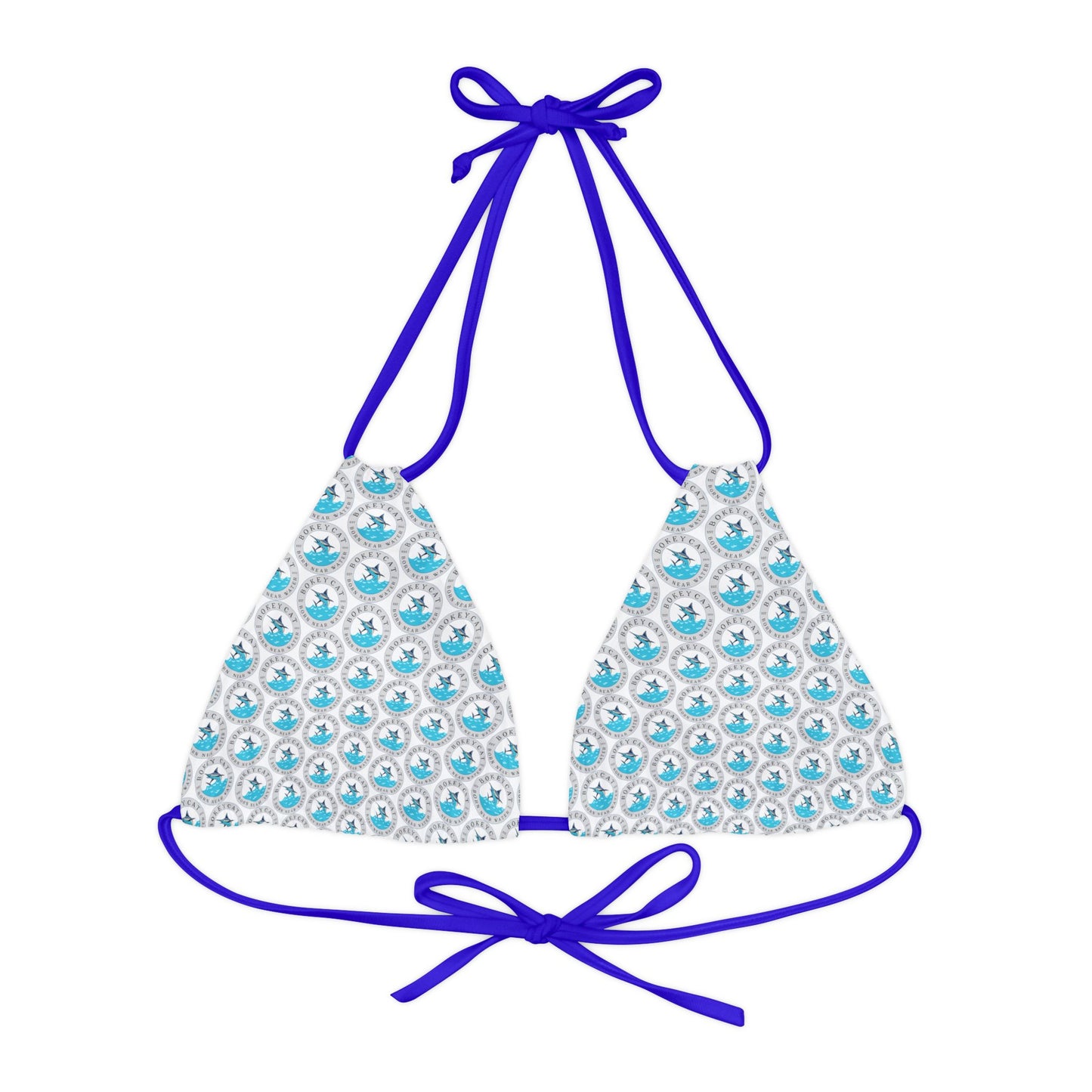 BokeyCat Bokini. strappy triangle bikini top
