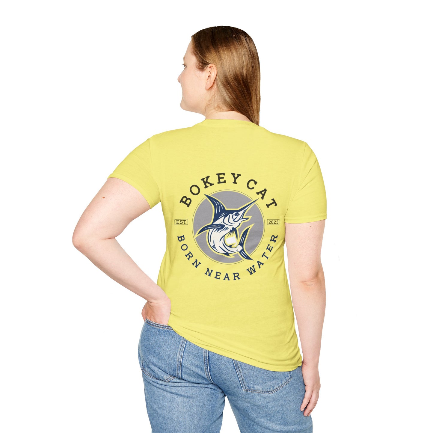 BokeyCat Unisex Softstyle T-Shirt.