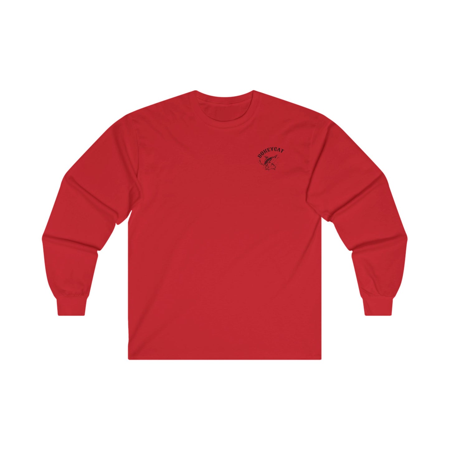 BokeyCat Ultra Cotton Long Sleeve Tee.