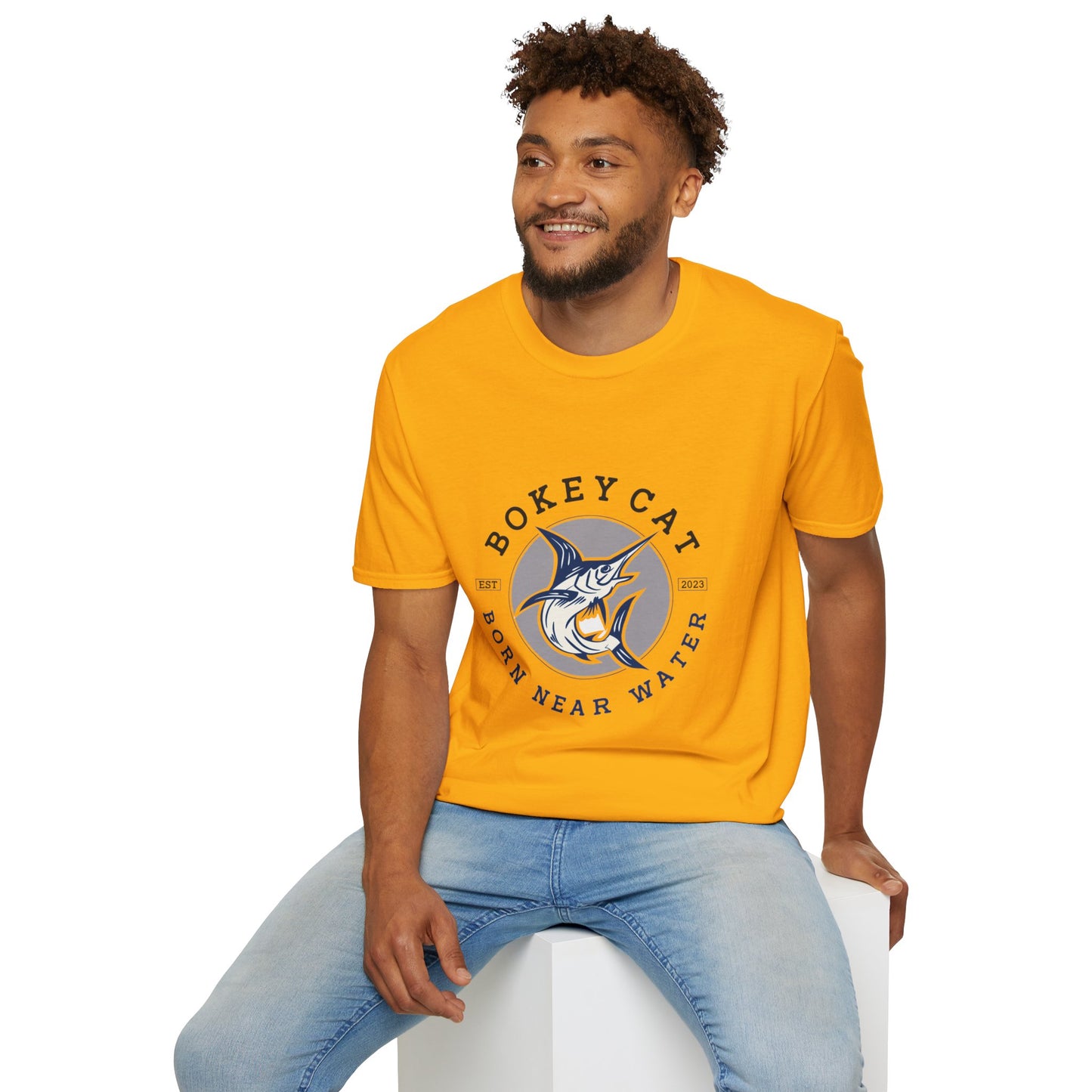 BokeyCat Unisex Softstyle T-Shirt.