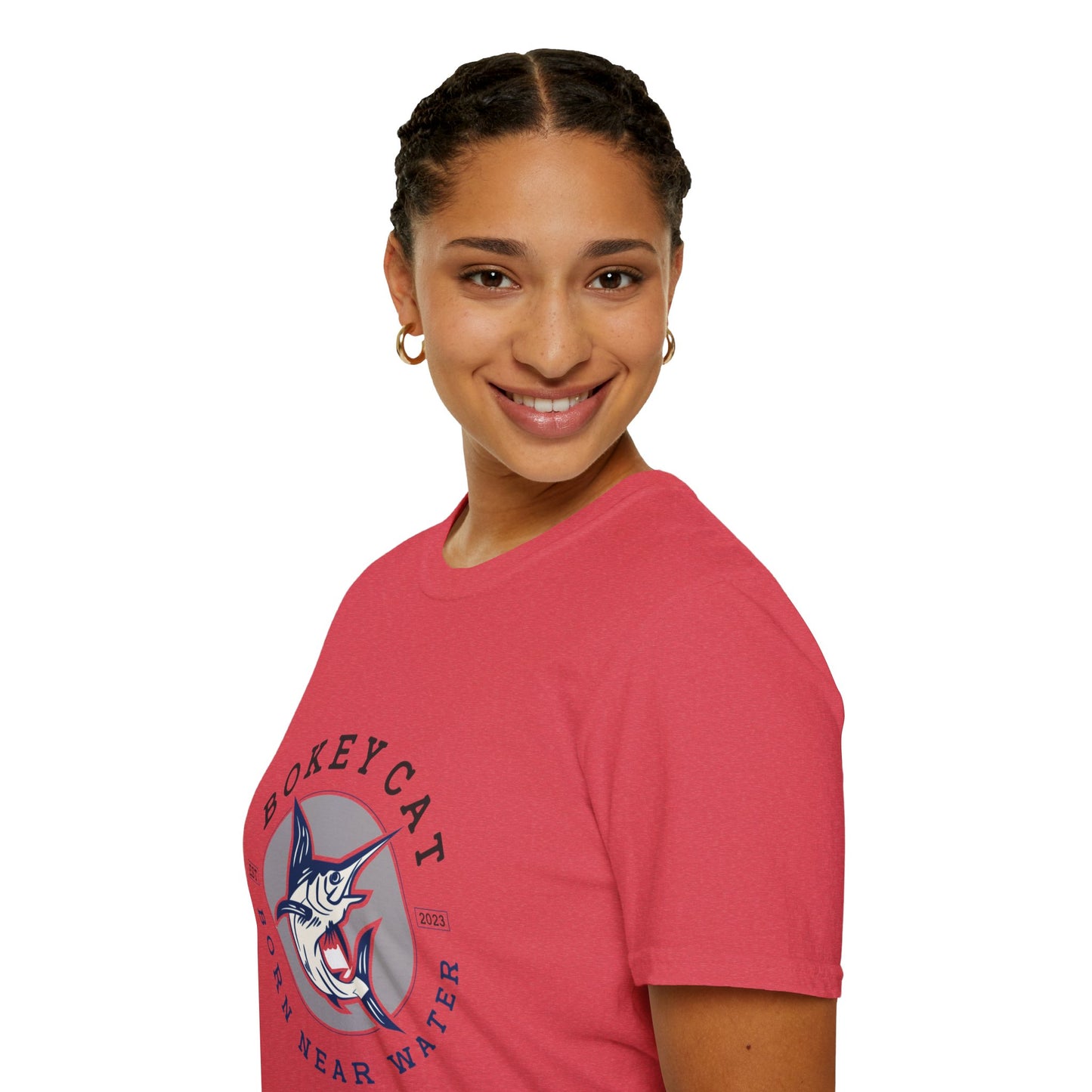 BokeyCat Unisex Softstyle T-Shirt.