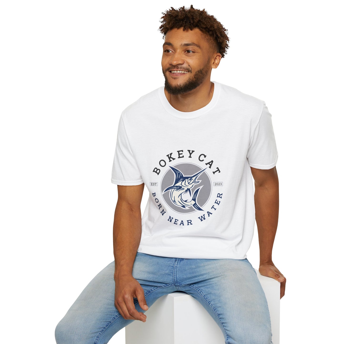 BokeyCat Unisex Softstyle T-Shirt.