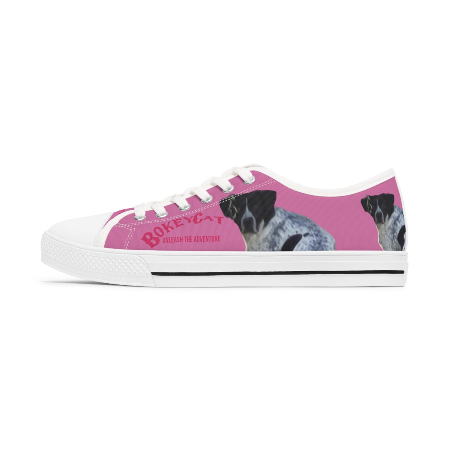 BokeyCat Women's Low Top Sneakers. (Chloe Collection)