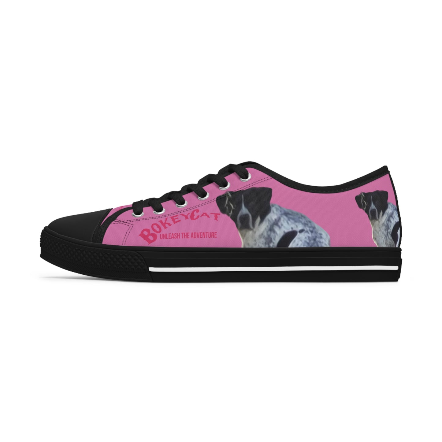 BokeyCat Women's Low Top Sneakers. (Chloe Collection)