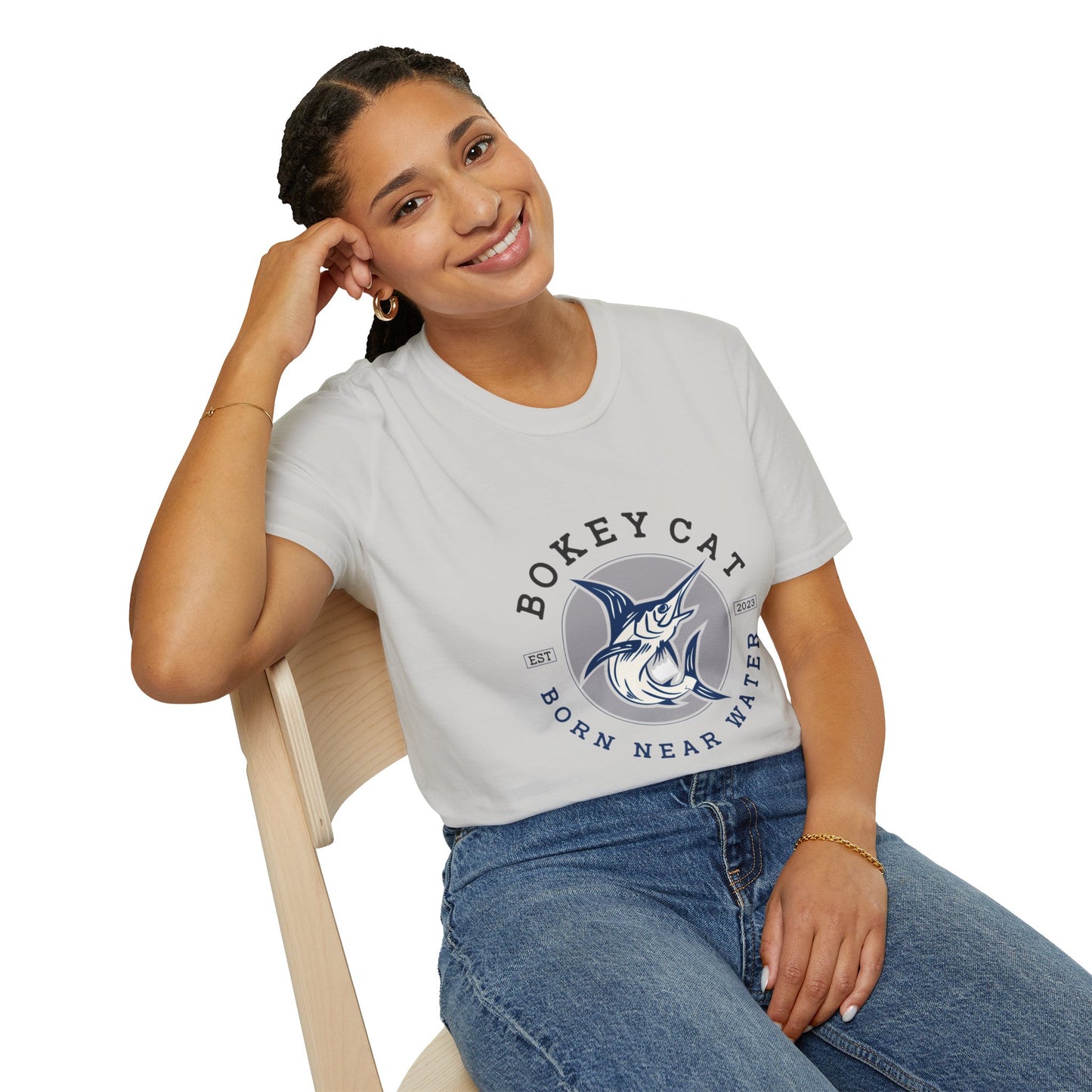 BokeyCat Unisex Softstyle T-Shirt.