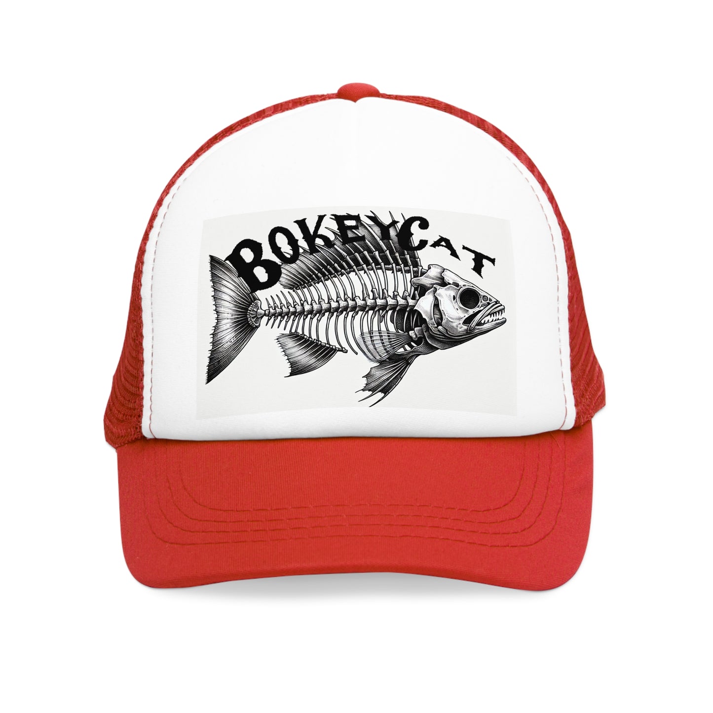 BokeyCat Bones Mesh Cap