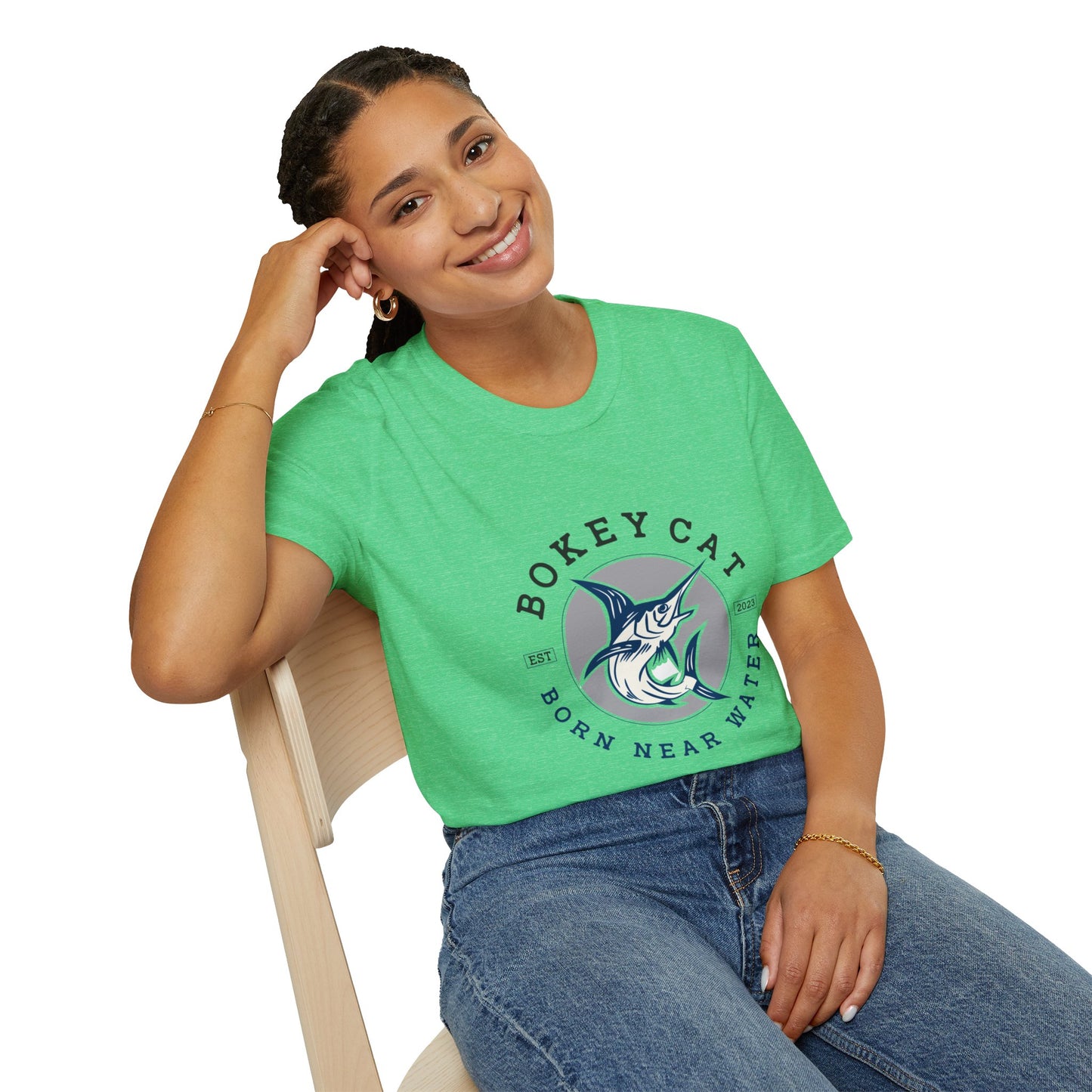 BokeyCat Unisex Softstyle T-Shirt.