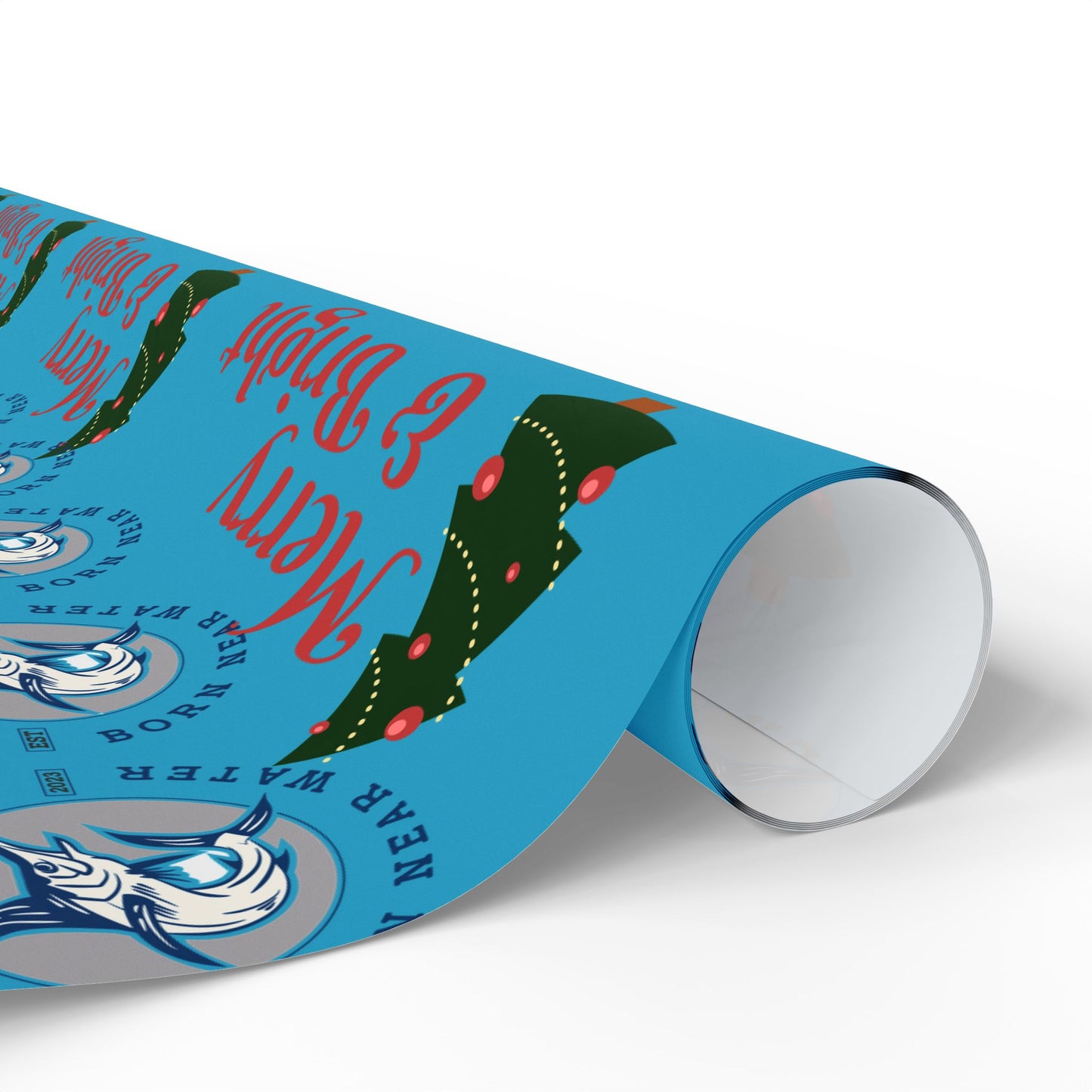 BokeyCat Christmas Wrapping Paper