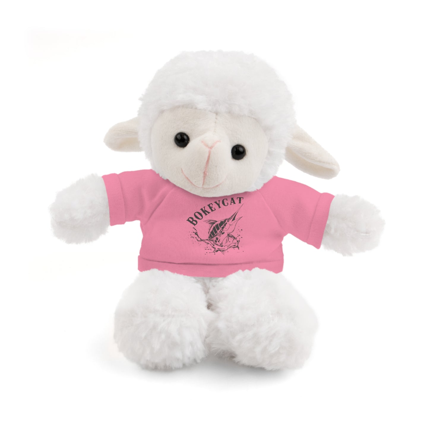BokeyCat Stuffed Animals w Tee Shirt