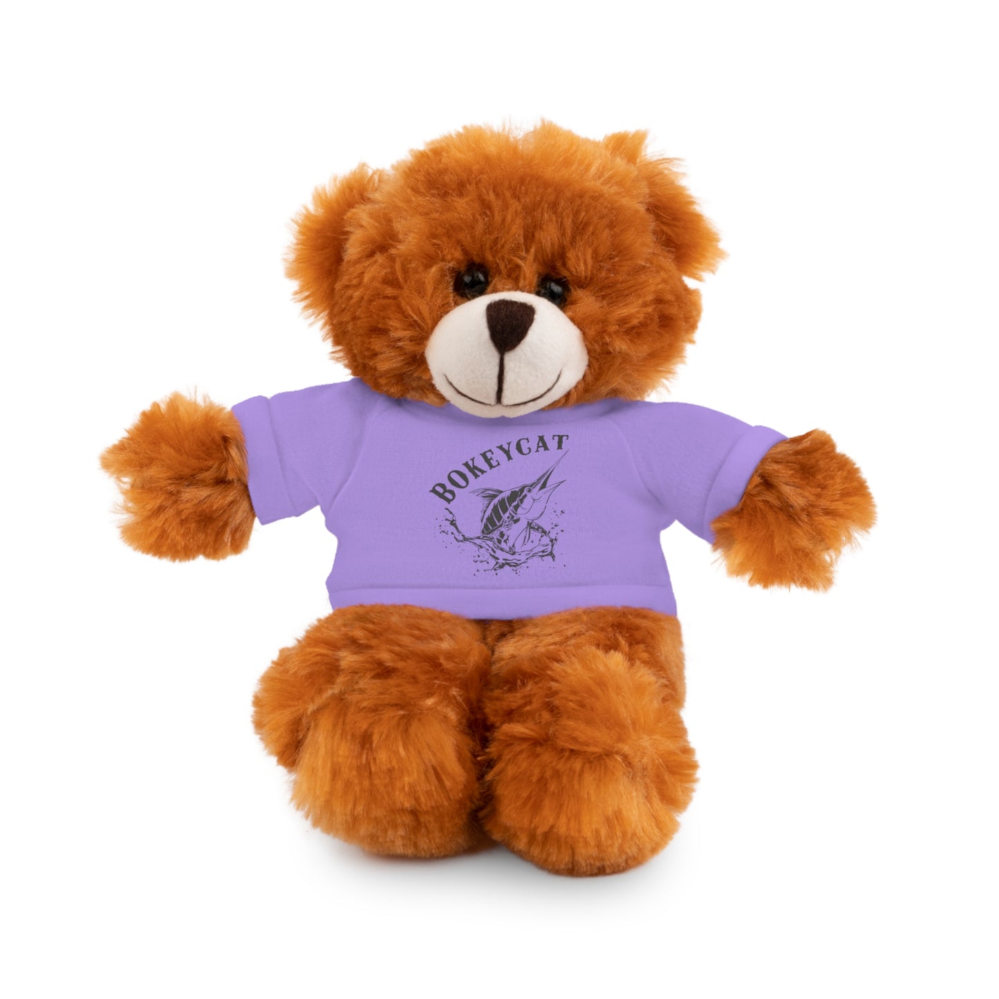 BokeyCat Stuffed Animals w Tee Shirt