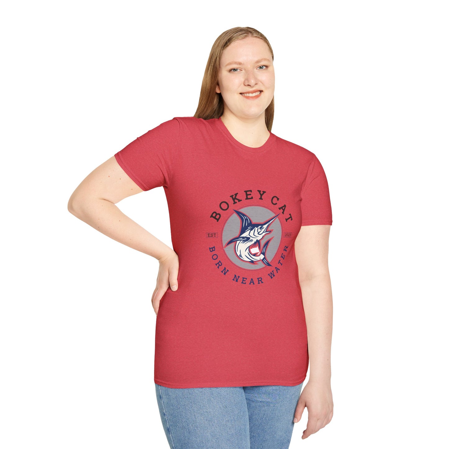 BokeyCat Unisex Softstyle T-Shirt.