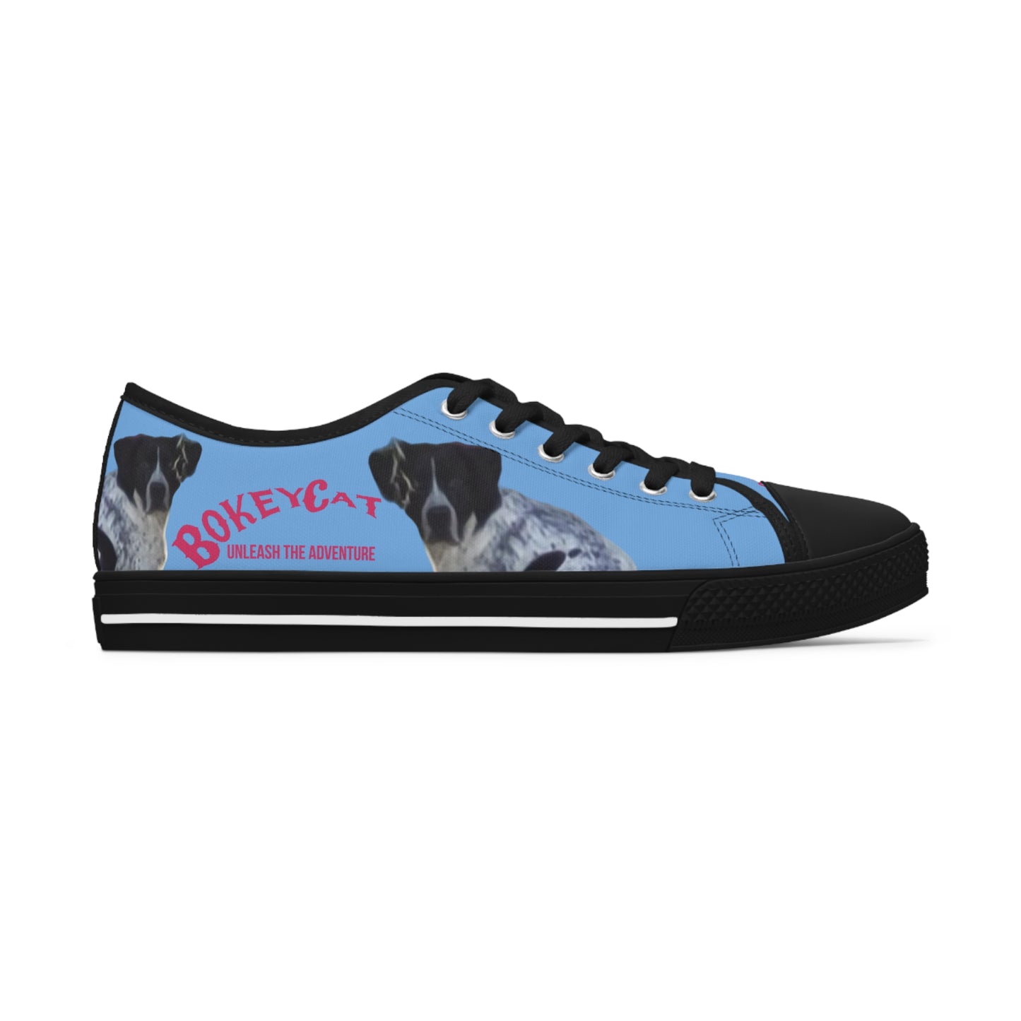 BokeyCat Women's Low Top Sneakers. (Chloe Collection)