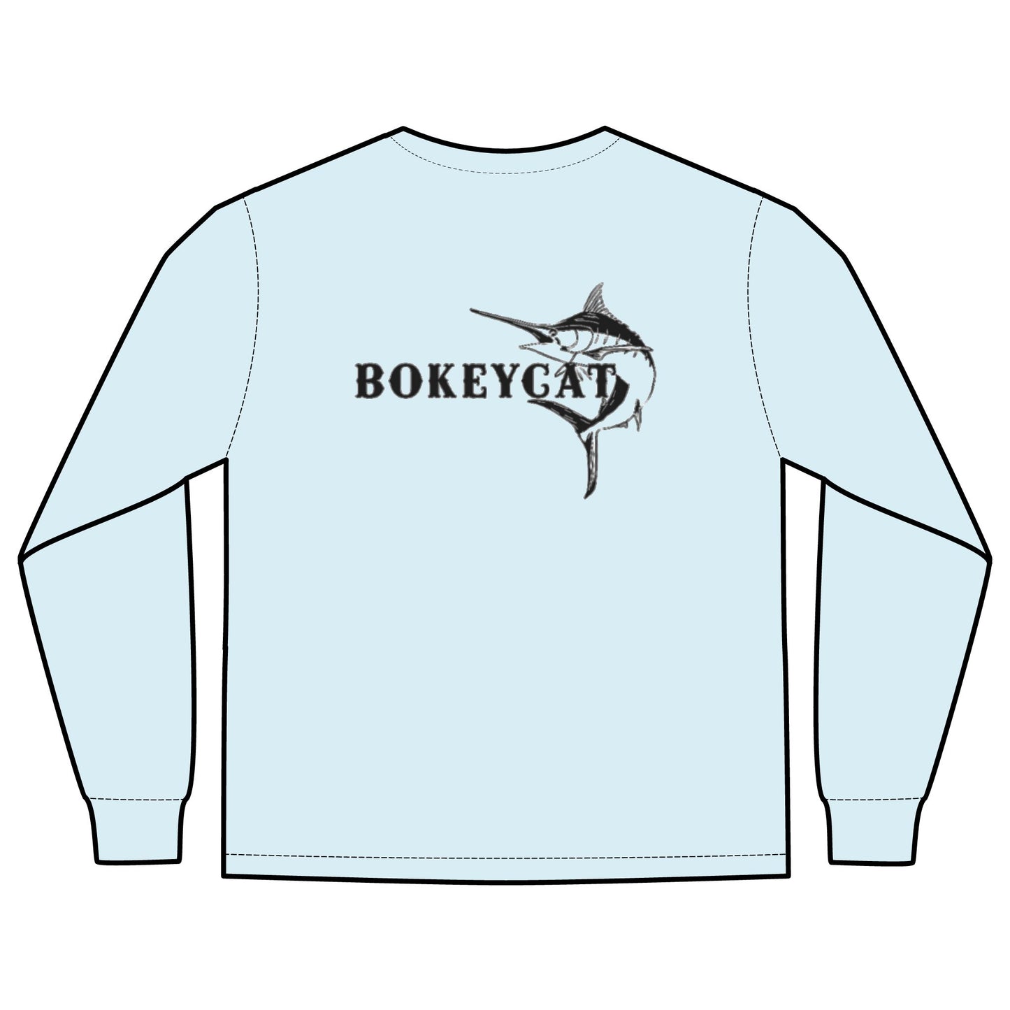BokeyCat Long Sleeve Pocket T-Shirt