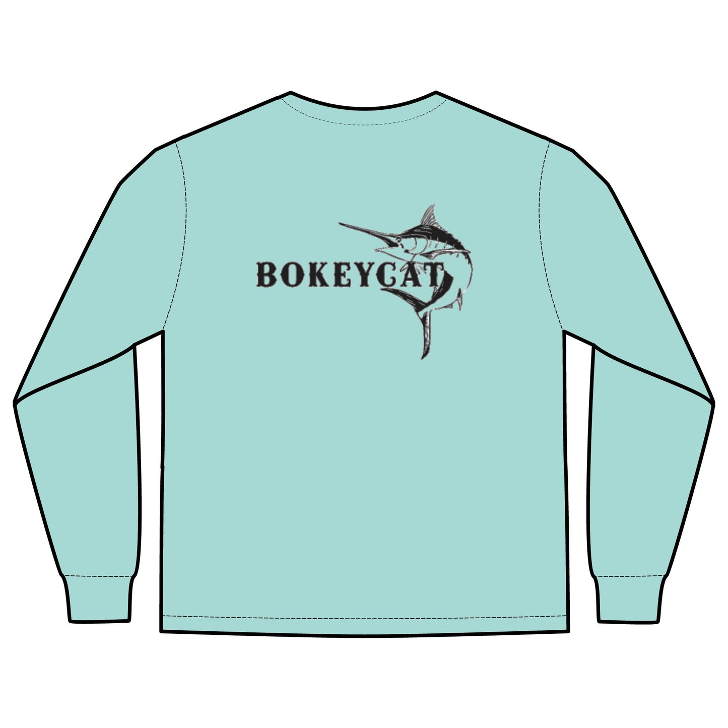 BokeyCat Long Sleeve Pocket T-Shirt