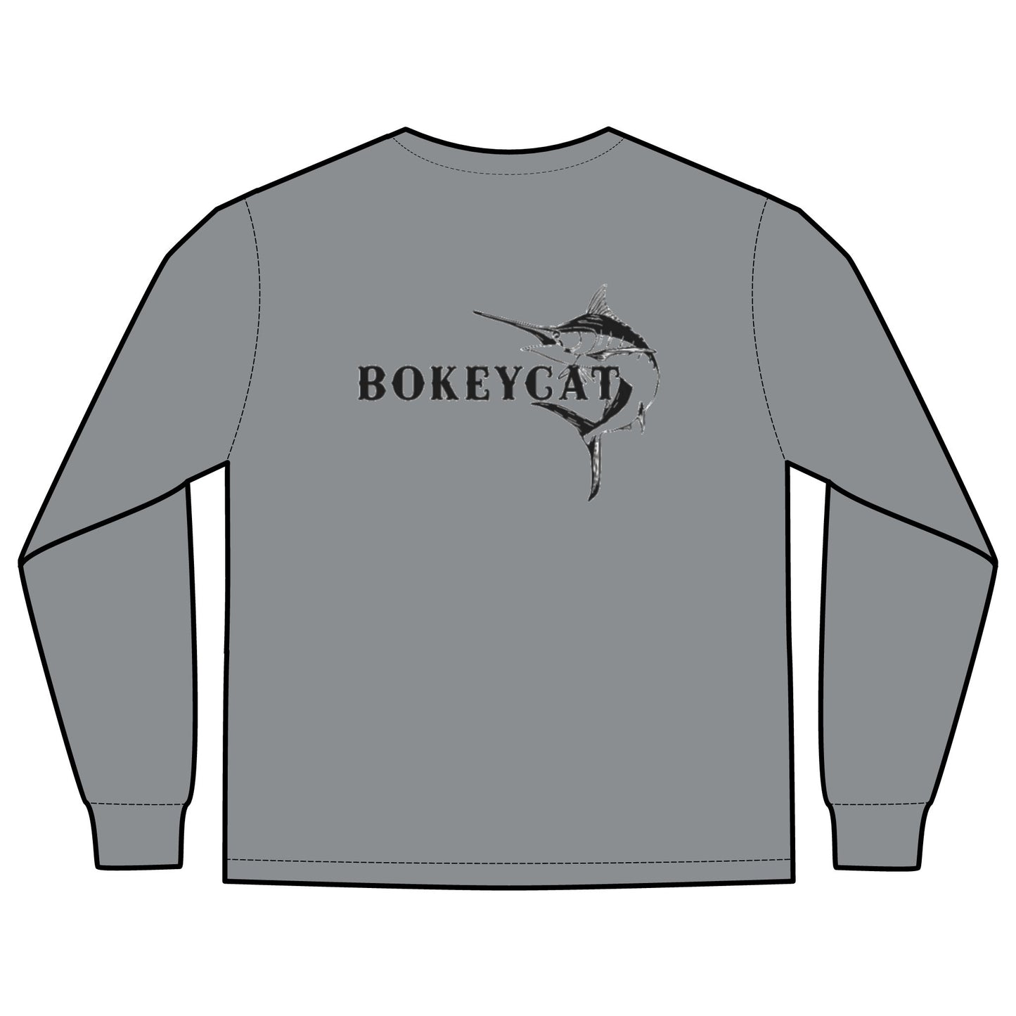 BokeyCat Long Sleeve Pocket T-Shirt
