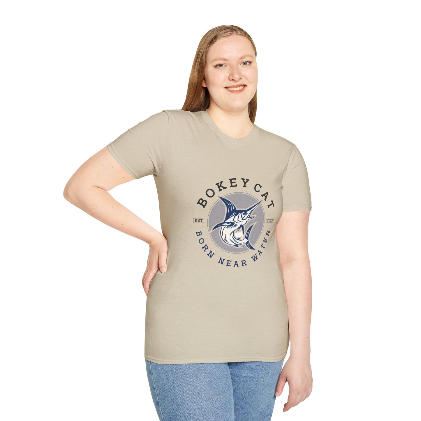 BokeyCat Unisex Softstyle T-Shirt.