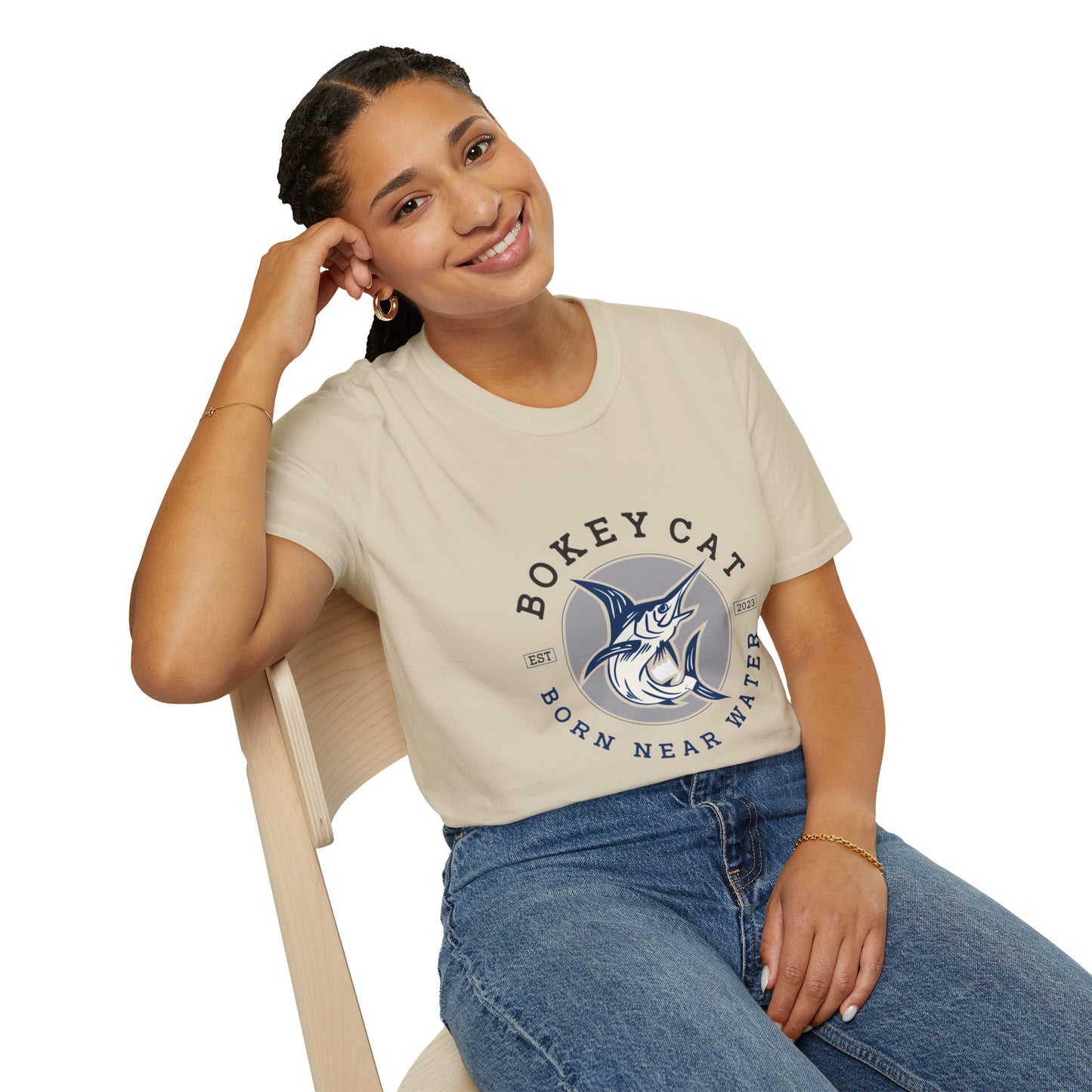 BokeyCat Unisex Softstyle T-Shirt.