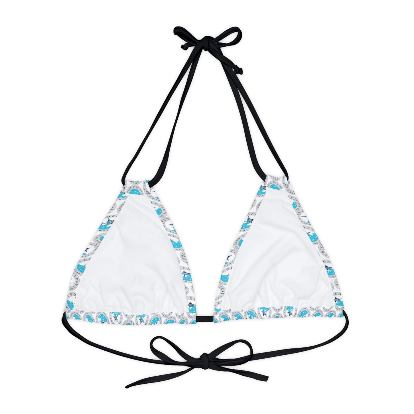 BokeyCat Bokini. strappy triangle bikini top