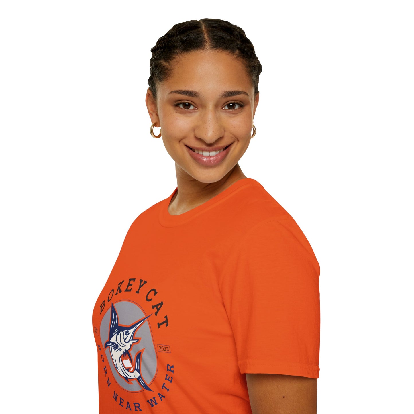 BokeyCat Unisex Softstyle T-Shirt.