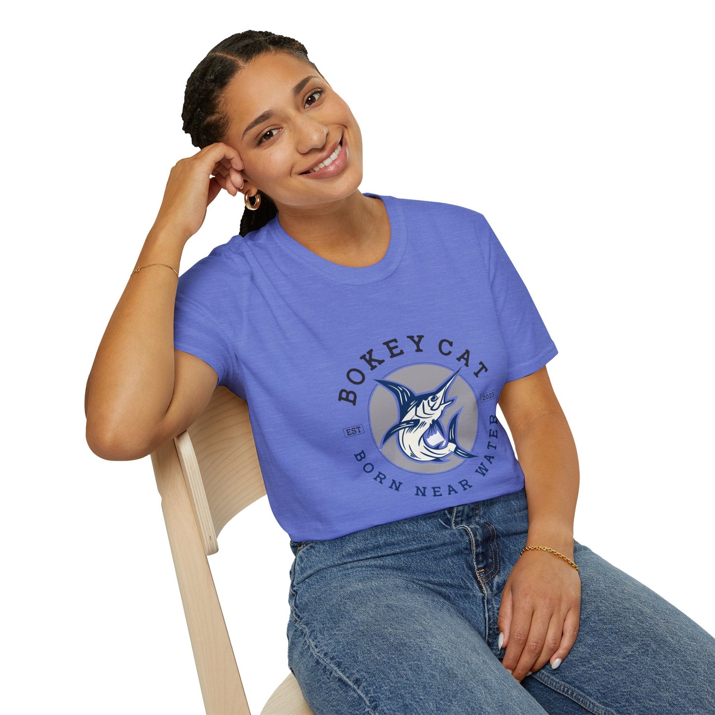 BokeyCat Unisex Softstyle T-Shirt.