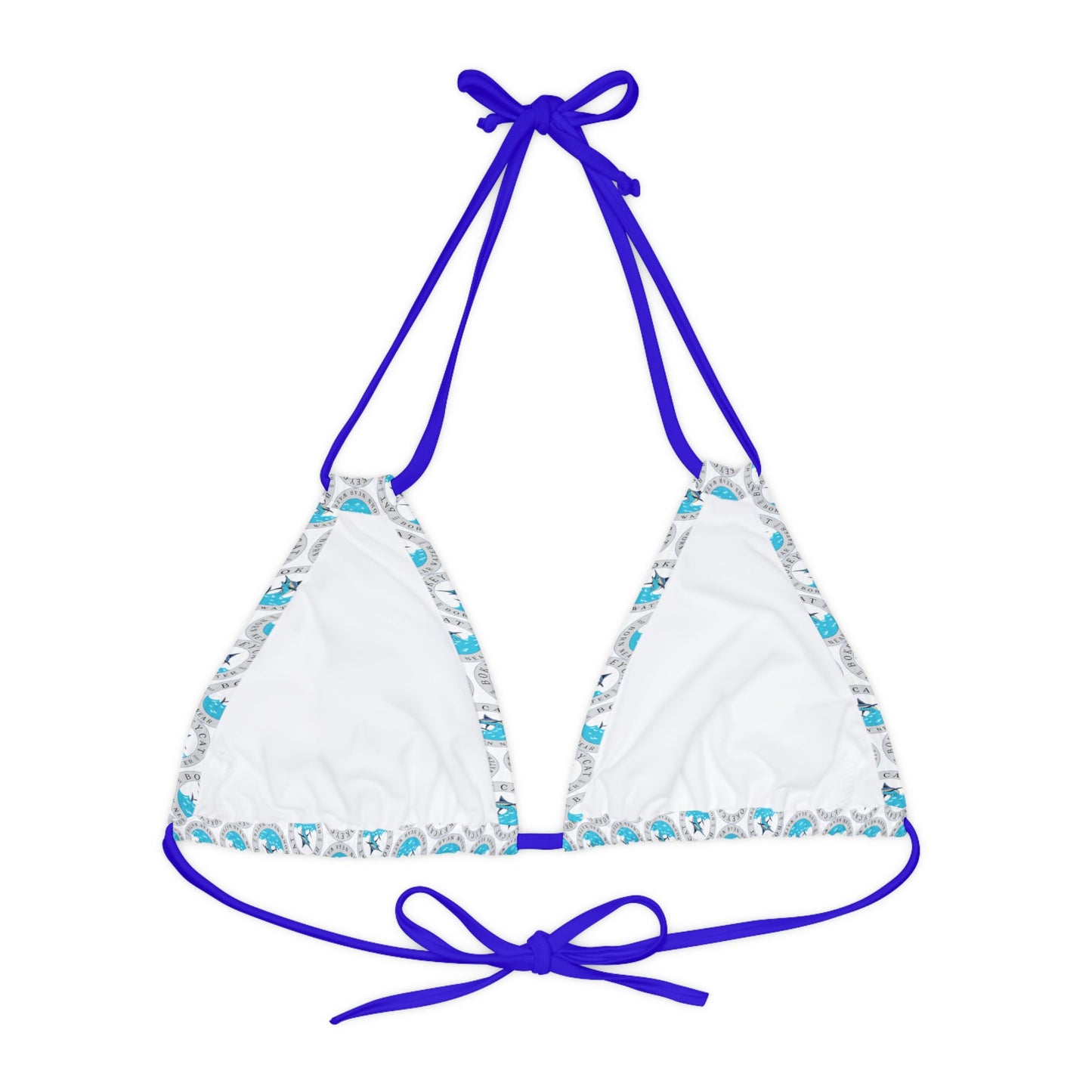 BokeyCat Bokini. strappy triangle bikini top