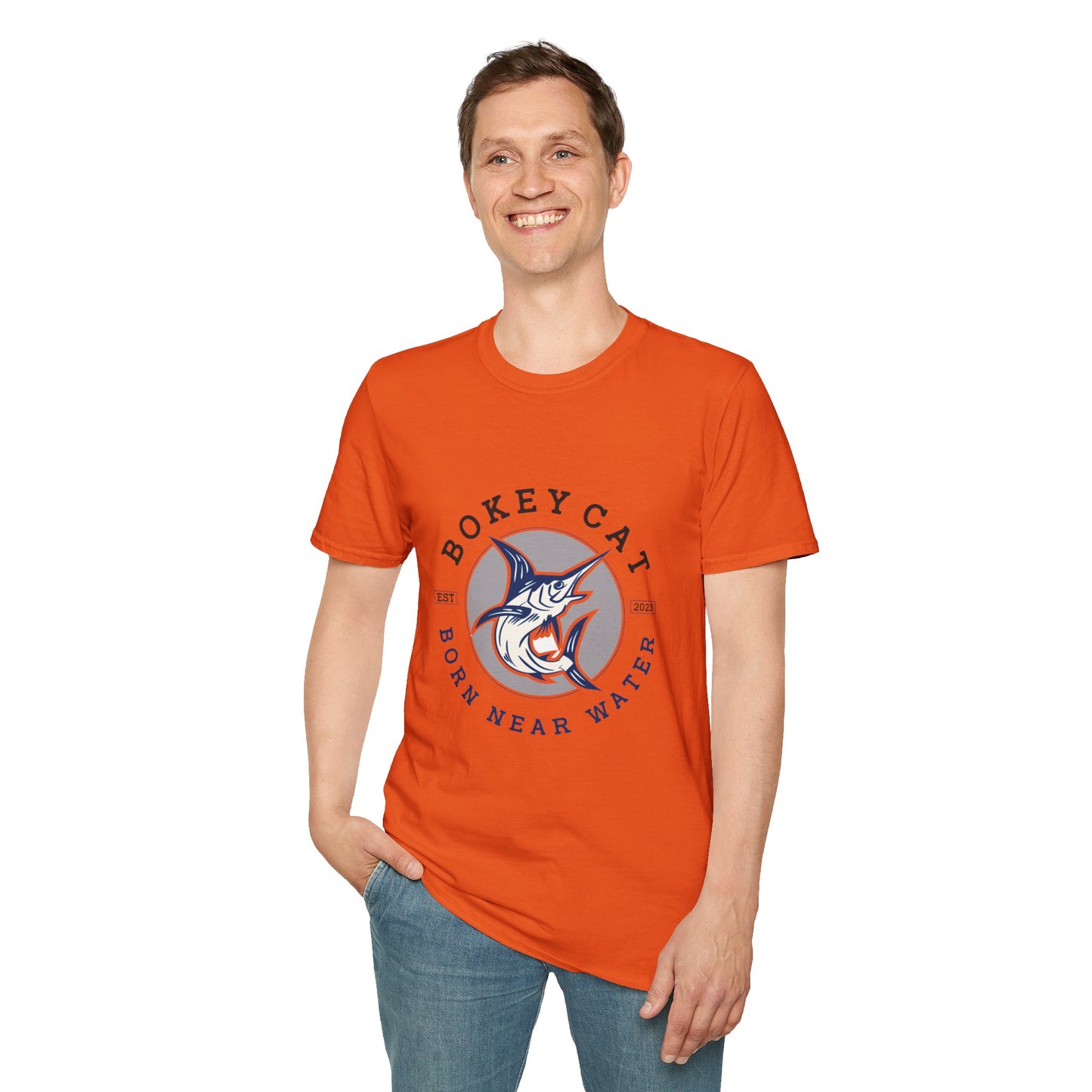BokeyCat Unisex Softstyle T-Shirt.