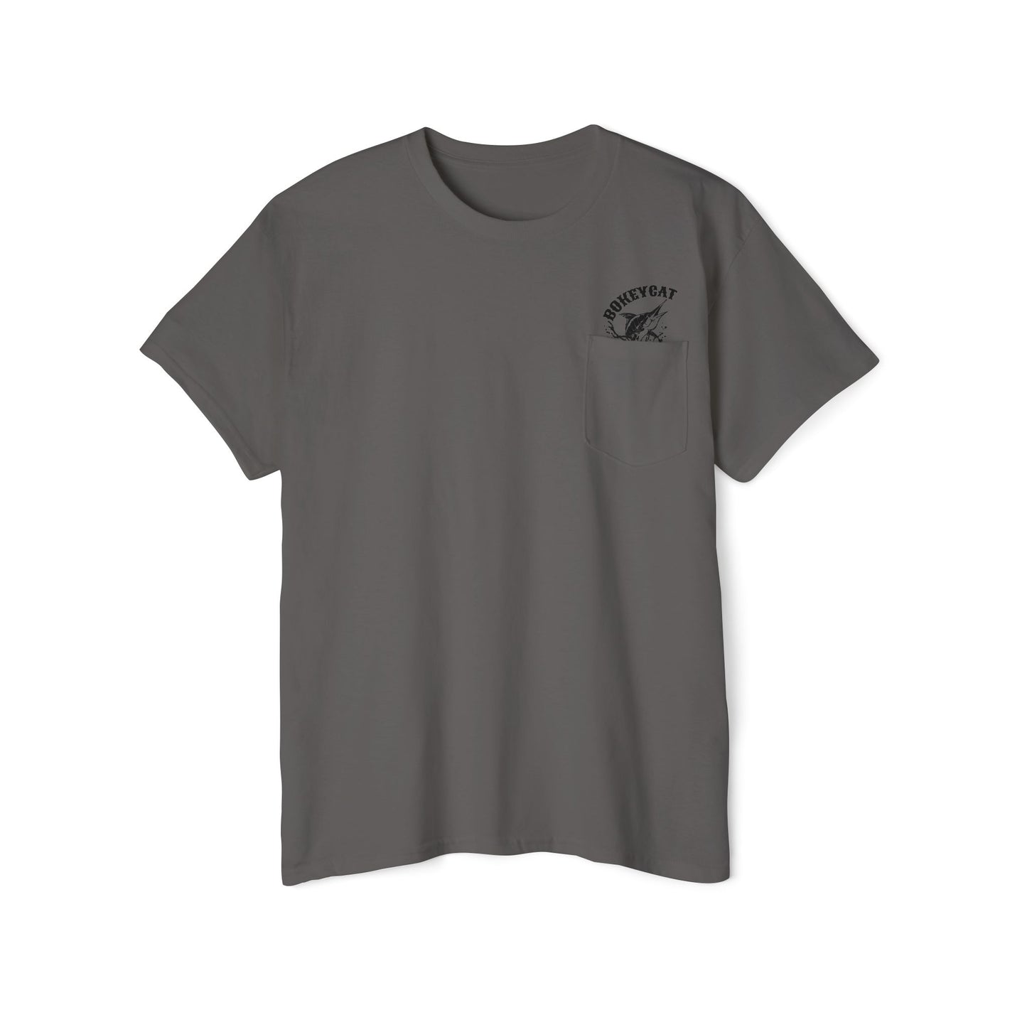 BokeyCat Unisex Heavy Cotton Pocket Tee