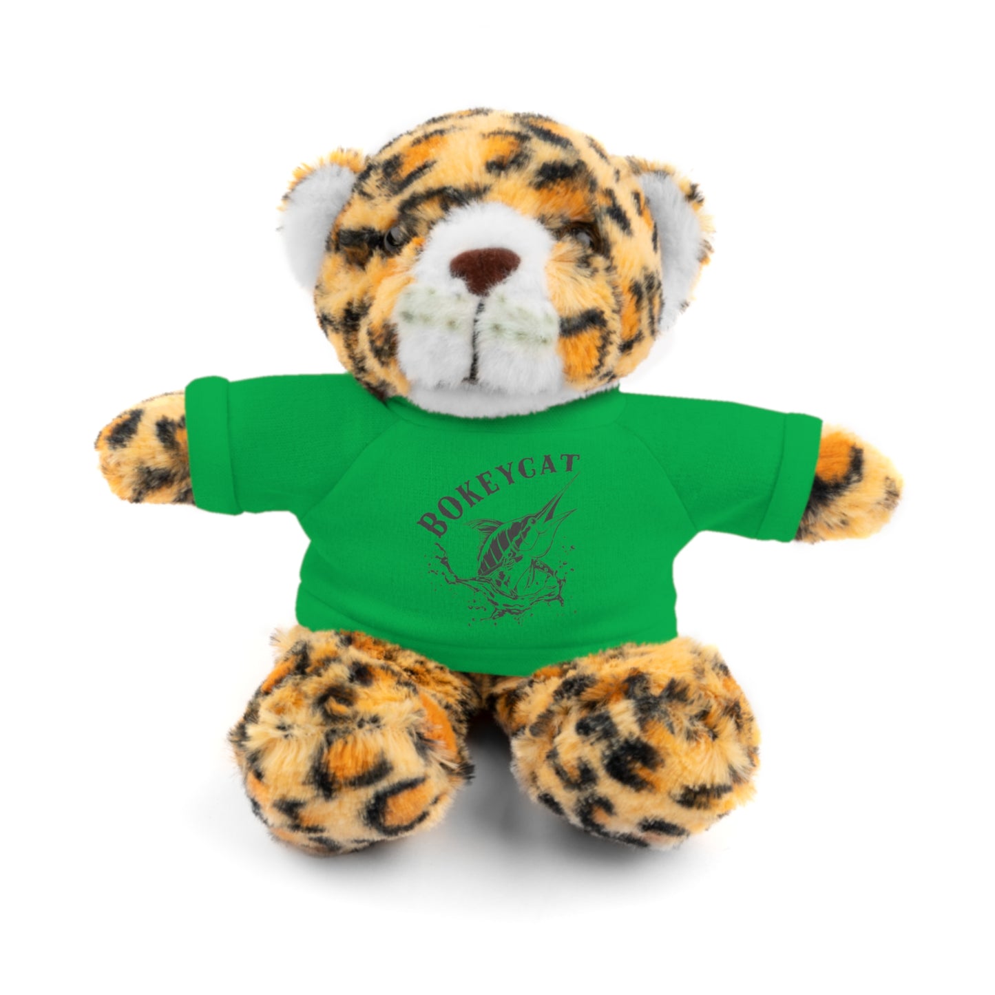 BokeyCat Stuffed Animals w Tee Shirt