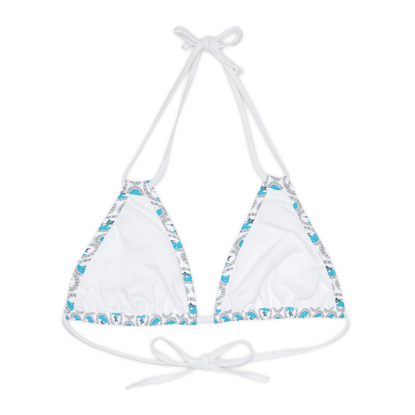BokeyCat Bokini. strappy triangle bikini top