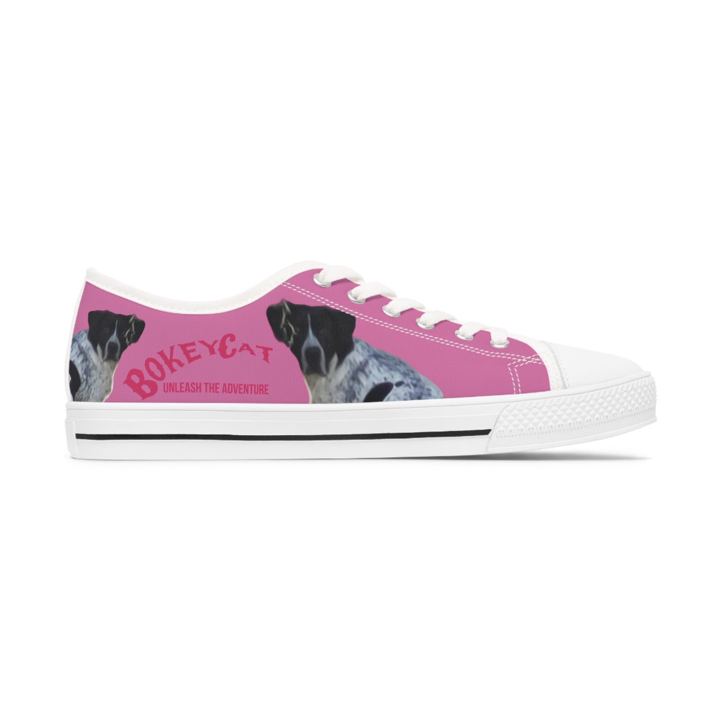BokeyCat Women's Low Top Sneakers. (Chloe Collection)