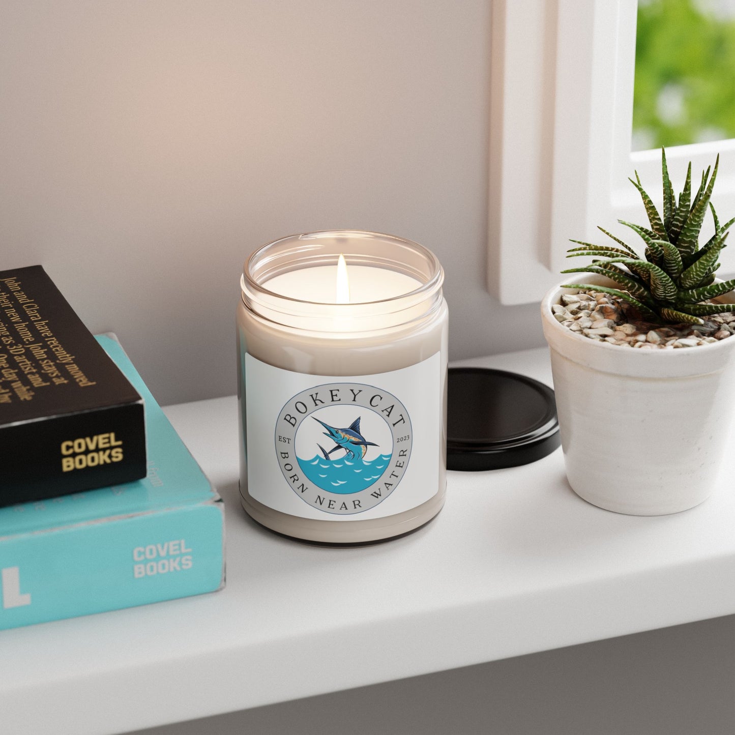 BokeyCat Scented Soy Candle 9oz