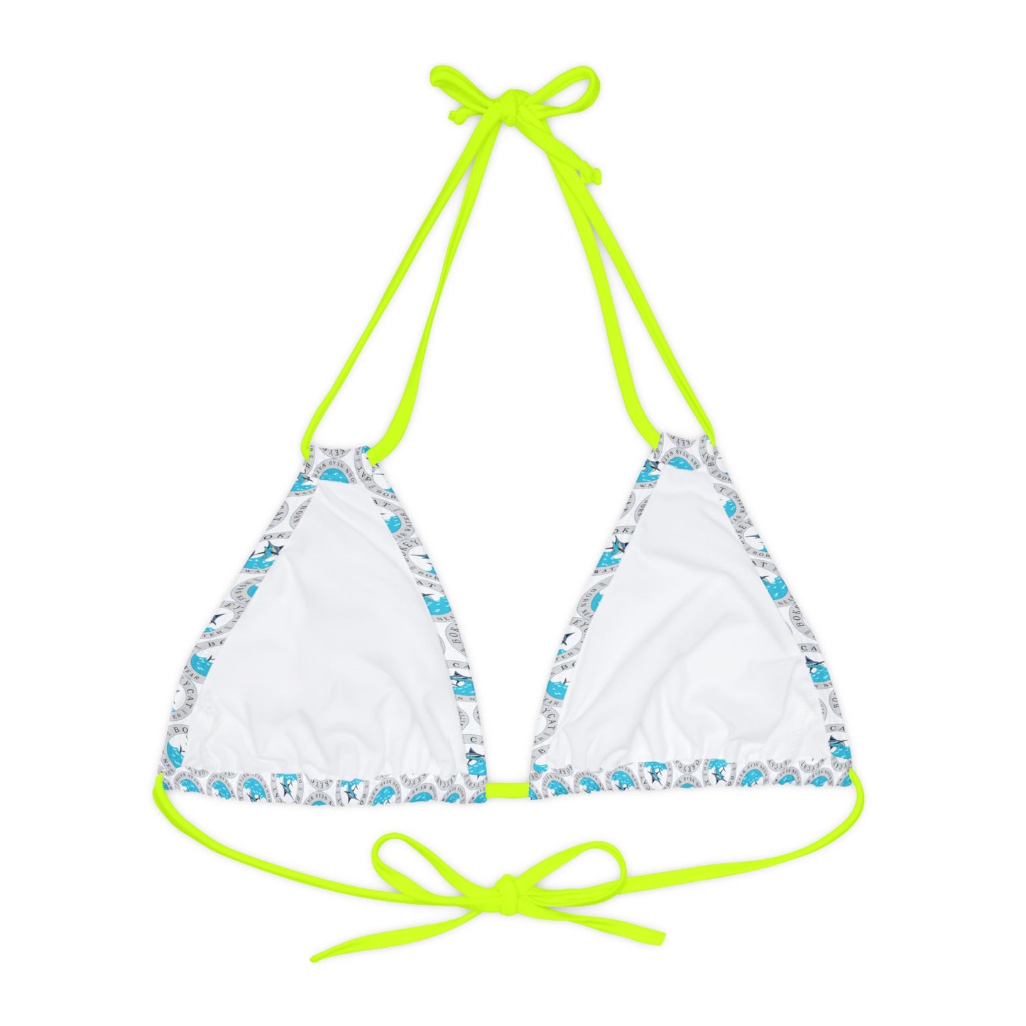 BokeyCat Bokini. strappy triangle bikini top