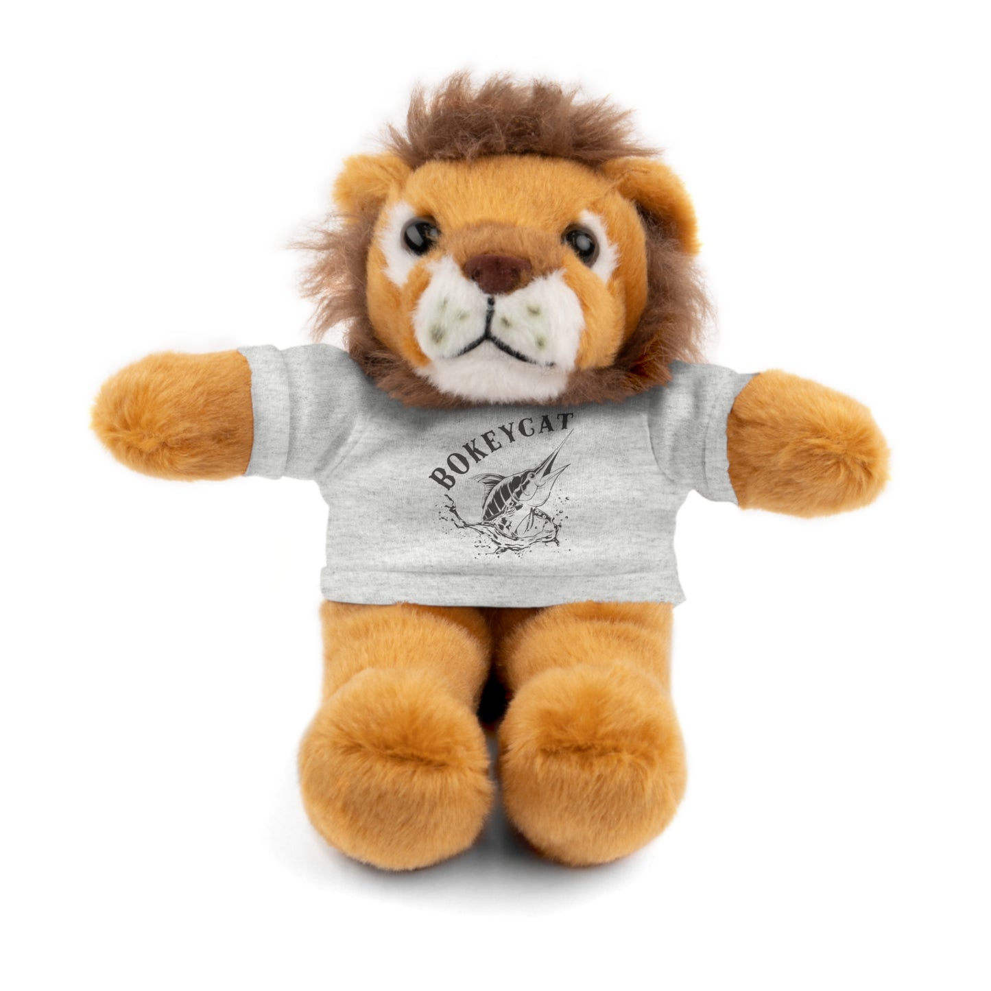BokeyCat Stuffed Animals w Tee Shirt