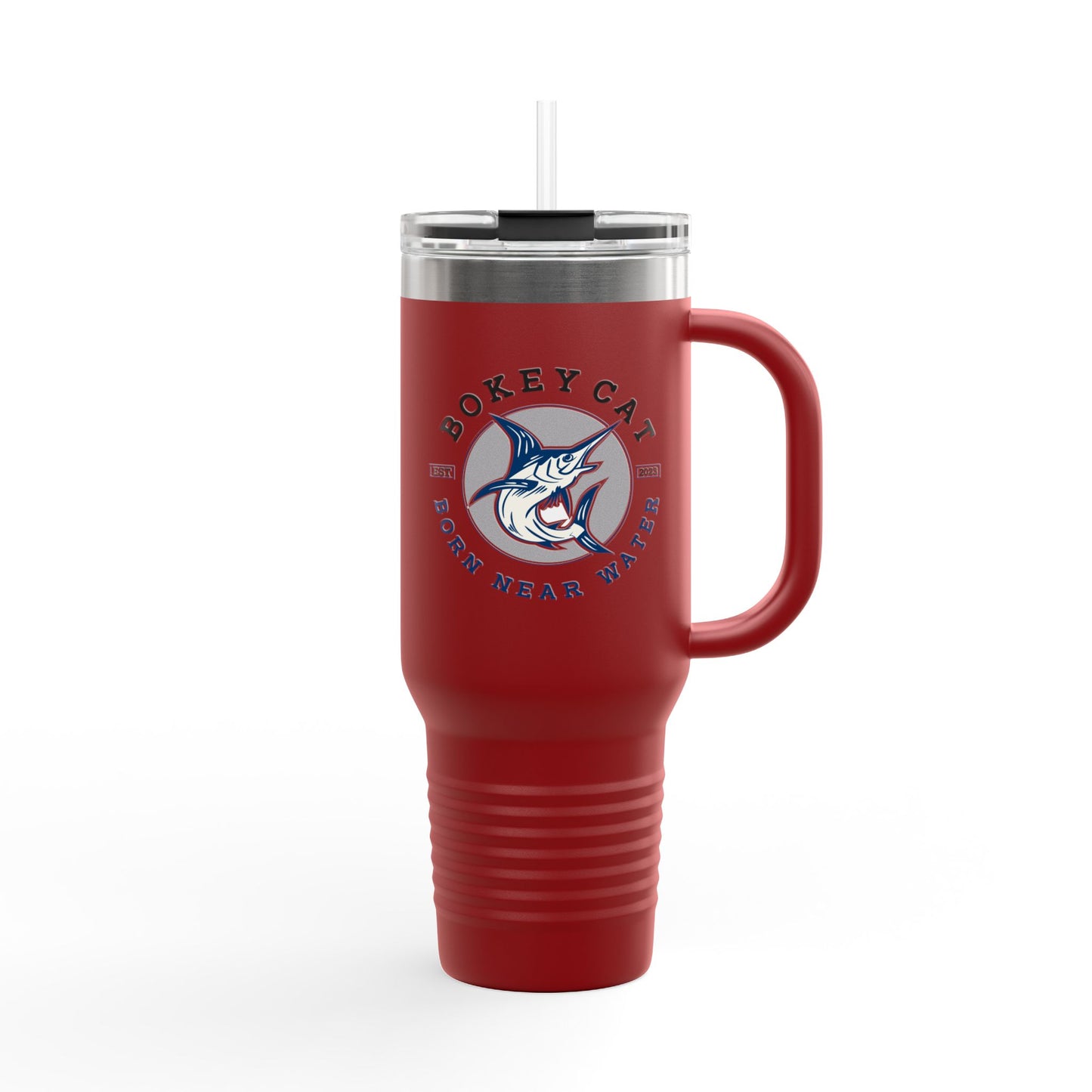 BokeyCat Insulated Travel Mug, 40oz