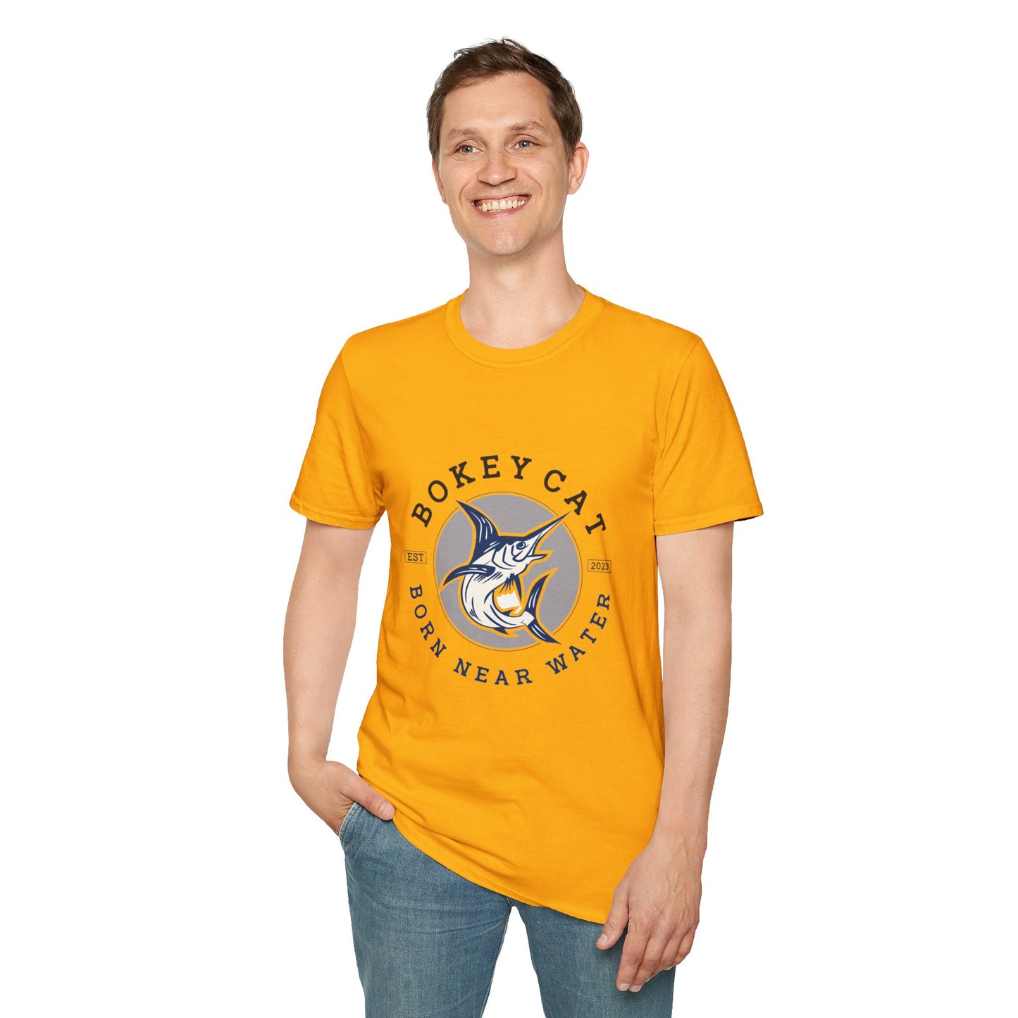 BokeyCat Unisex Softstyle T-Shirt.