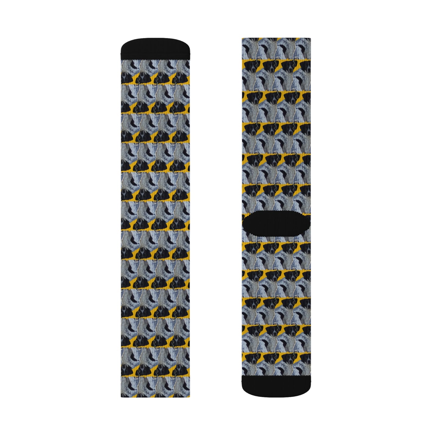 BokeyCat Sublimation Socks. (Chloe Collection)
