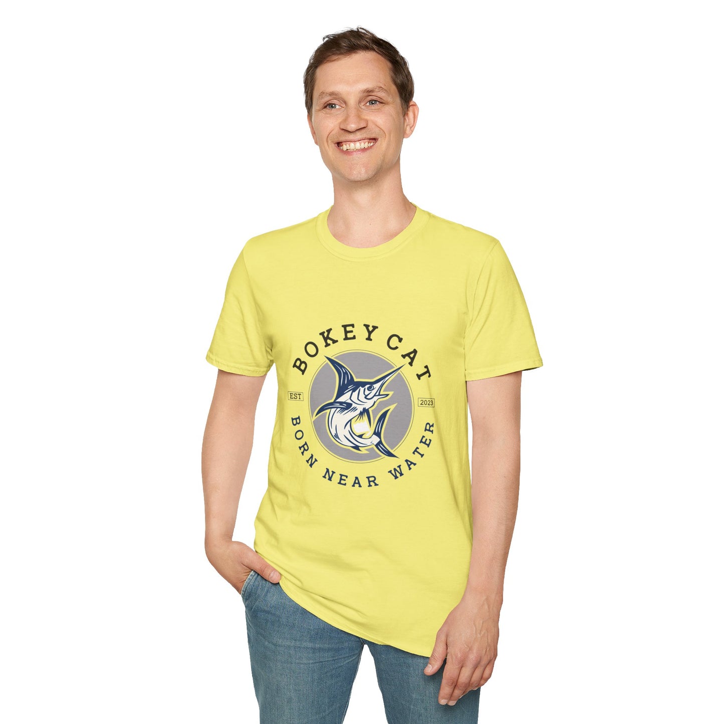 BokeyCat Unisex Softstyle T-Shirt.