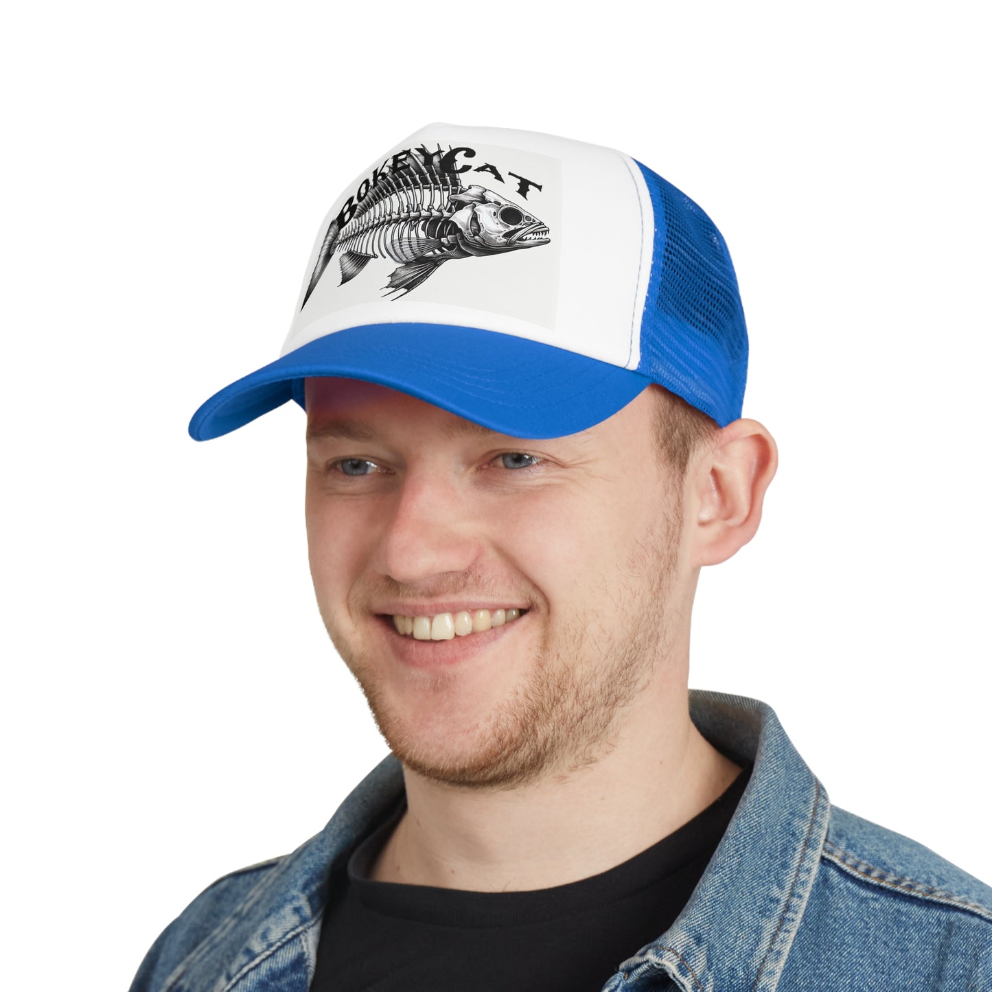 BokeyCat Bones Mesh Cap
