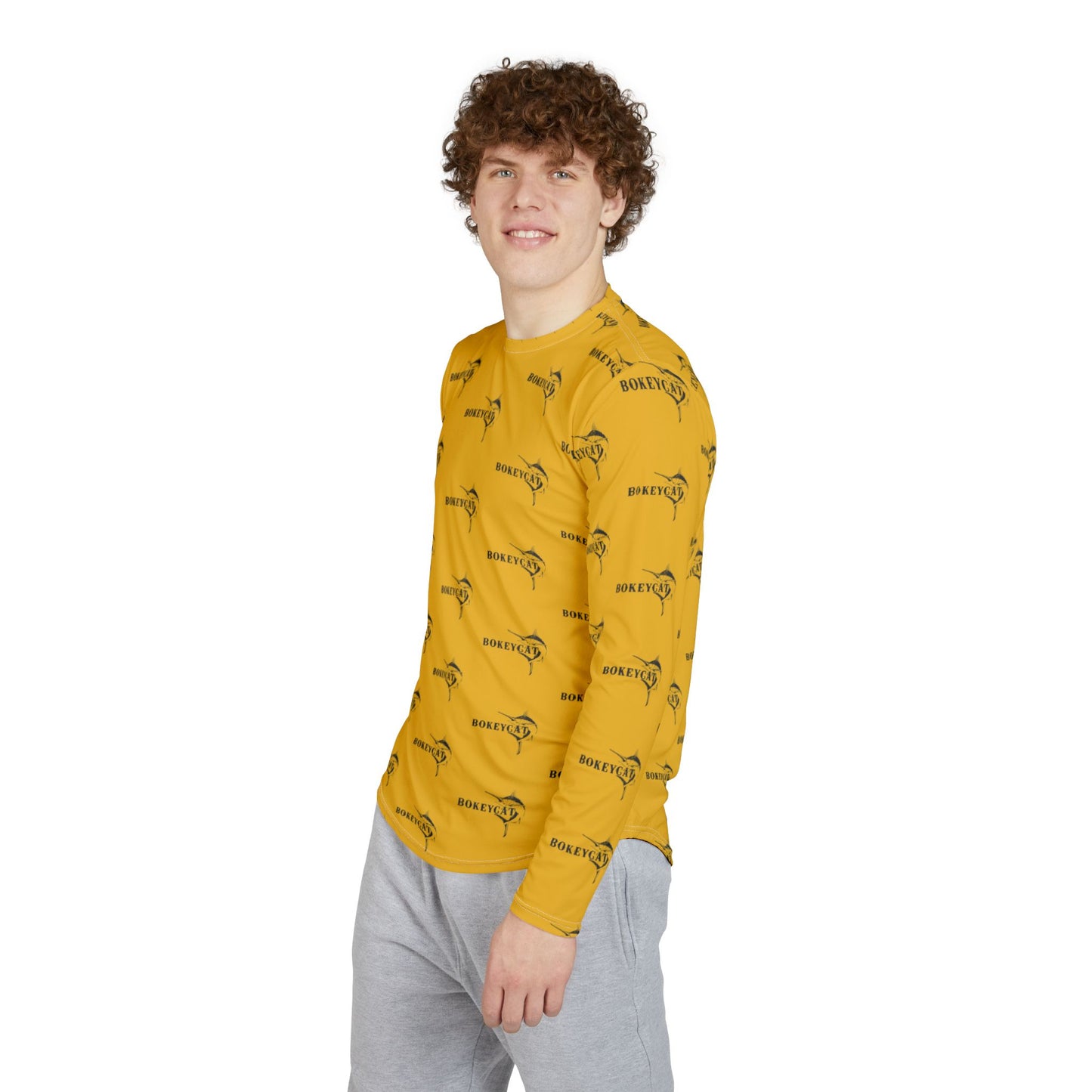 BokeyCat Men's UV Protection Long Sleeve Shirt