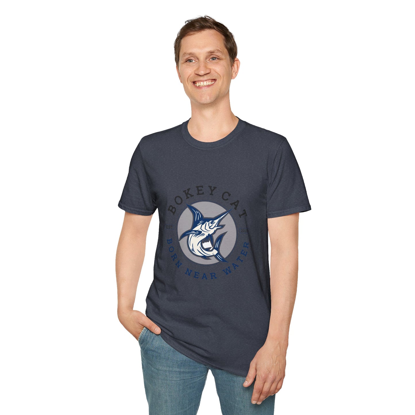 BokeyCat Unisex Softstyle T-Shirt.