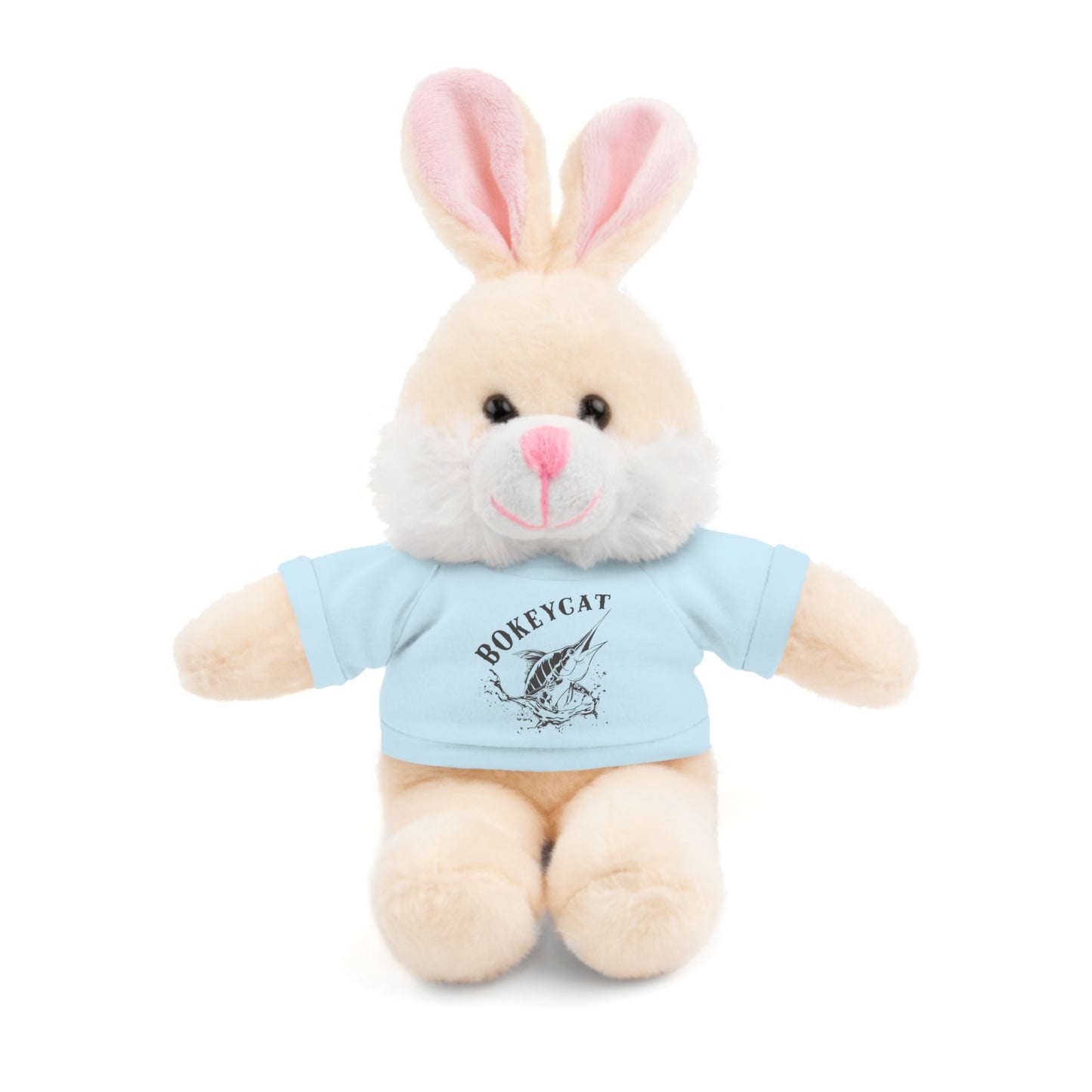 BokeyCat Stuffed Animals w Tee Shirt