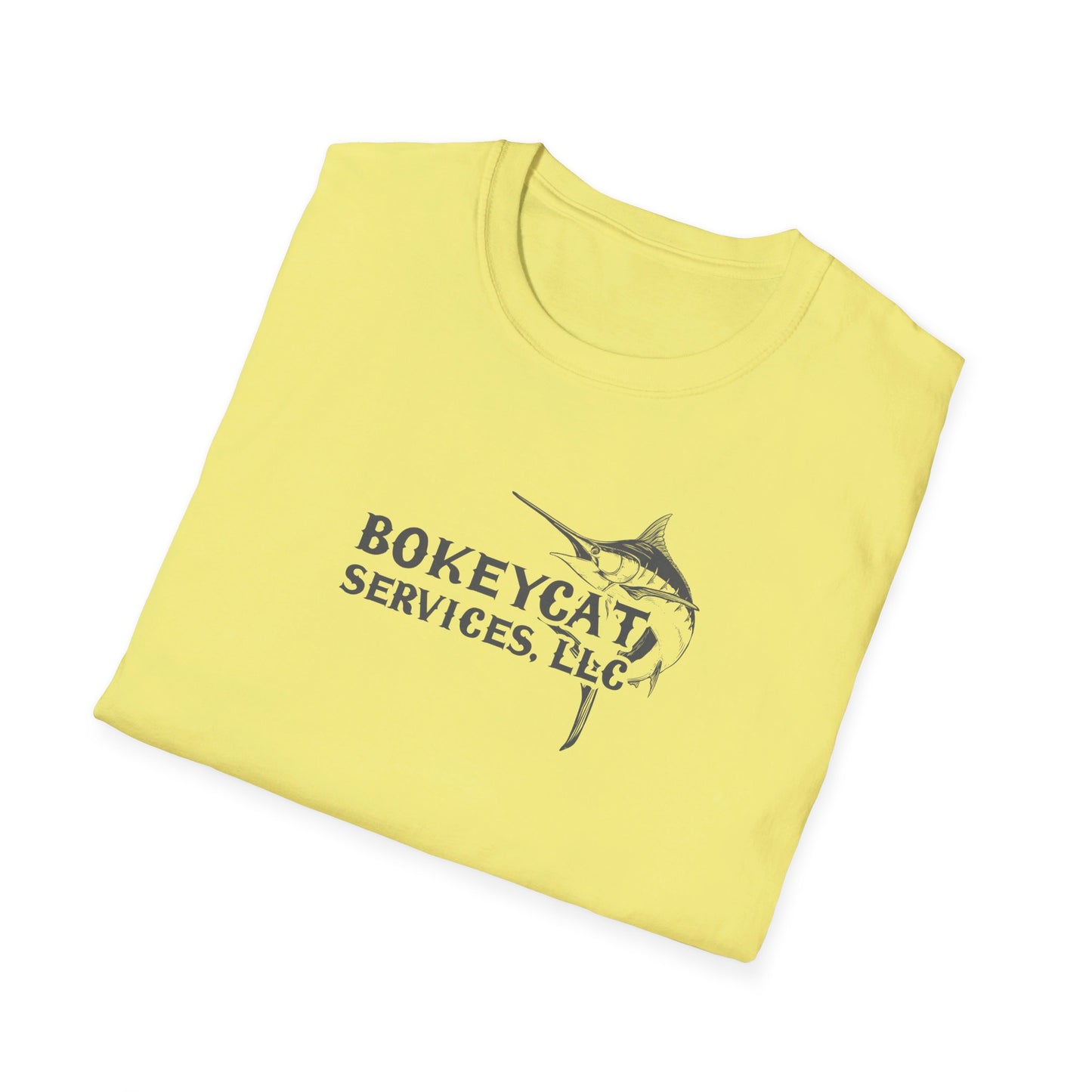 BokeyCat Services Unisex Softstyle T-Shirt. BokeyCat Team Shirts