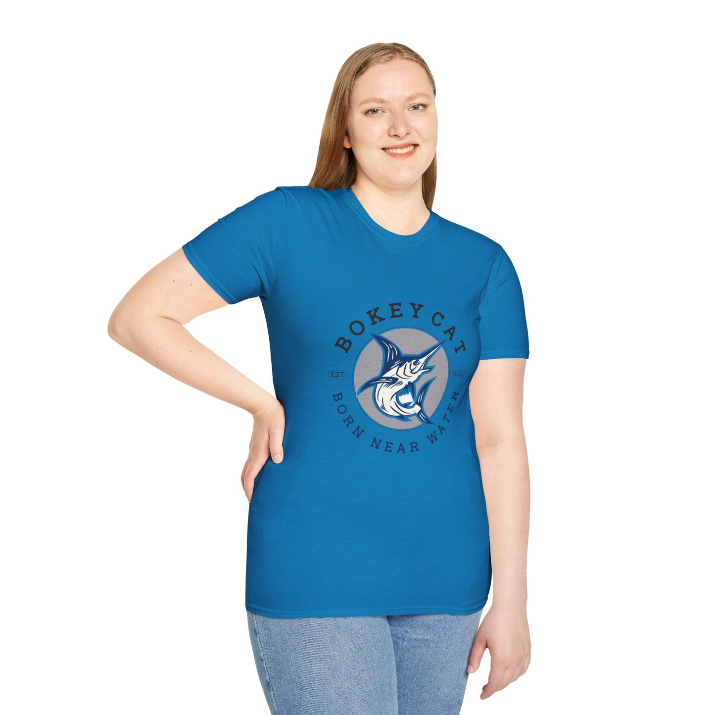 BokeyCat Unisex Softstyle T-Shirt.