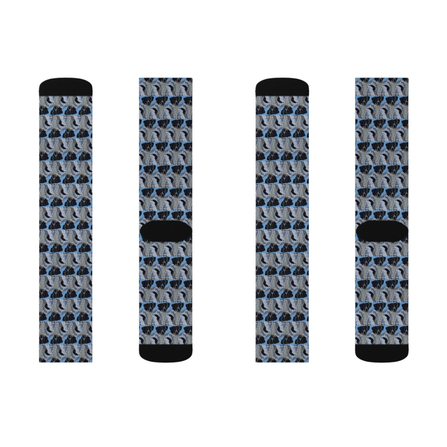 BokeyCat Sublimation Socks. (Chloe Collection)