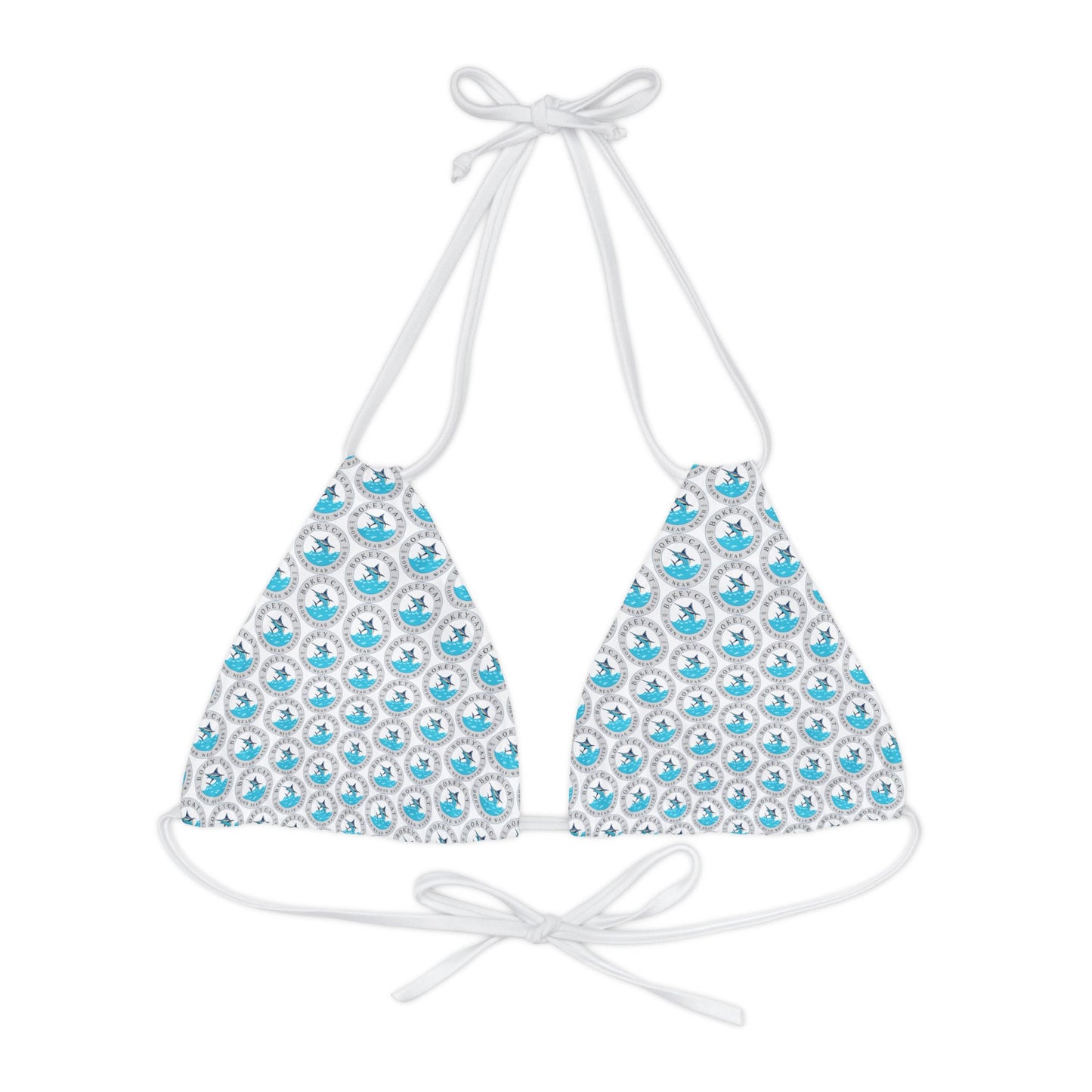 BokeyCat Bokini. strappy triangle bikini top