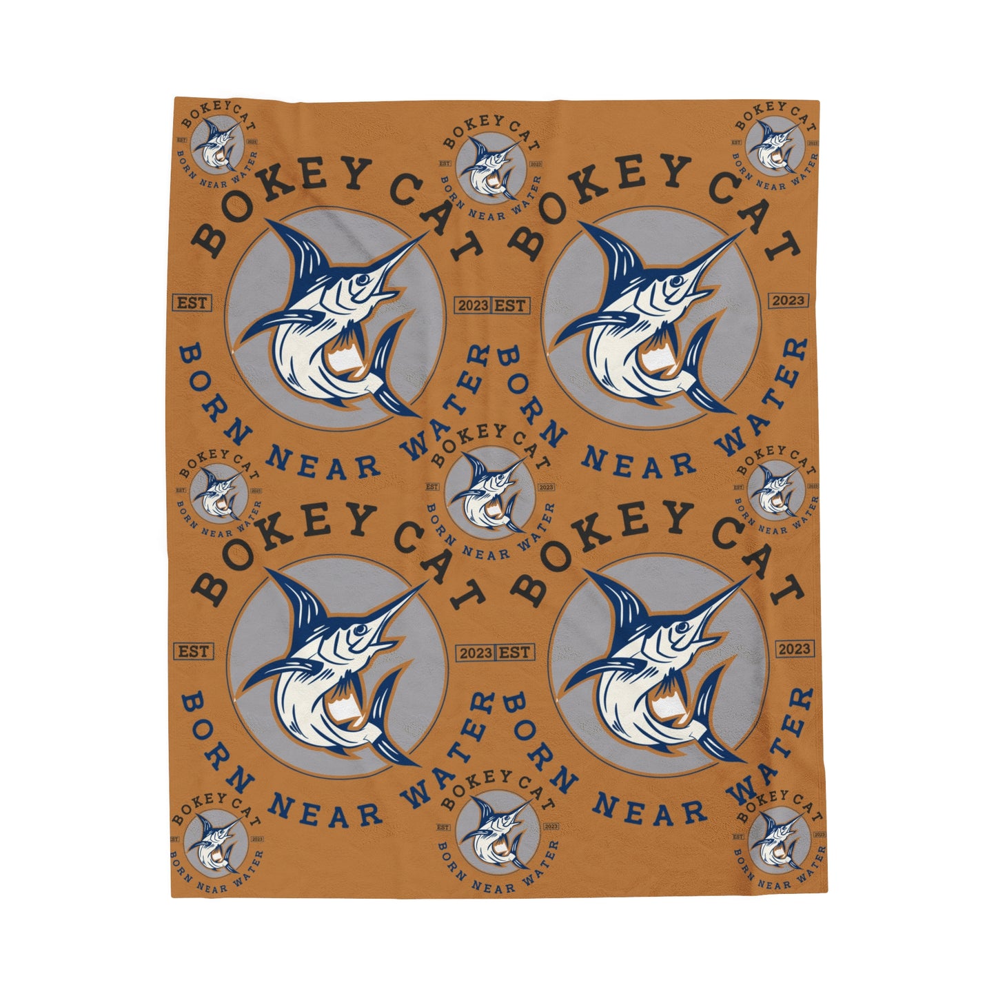 BokeyCat Velveteen Plush Blanket
